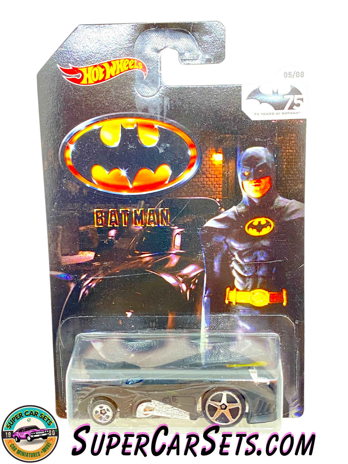 Batmobile - Hot Wheels Batman 75 Years  (5/8)