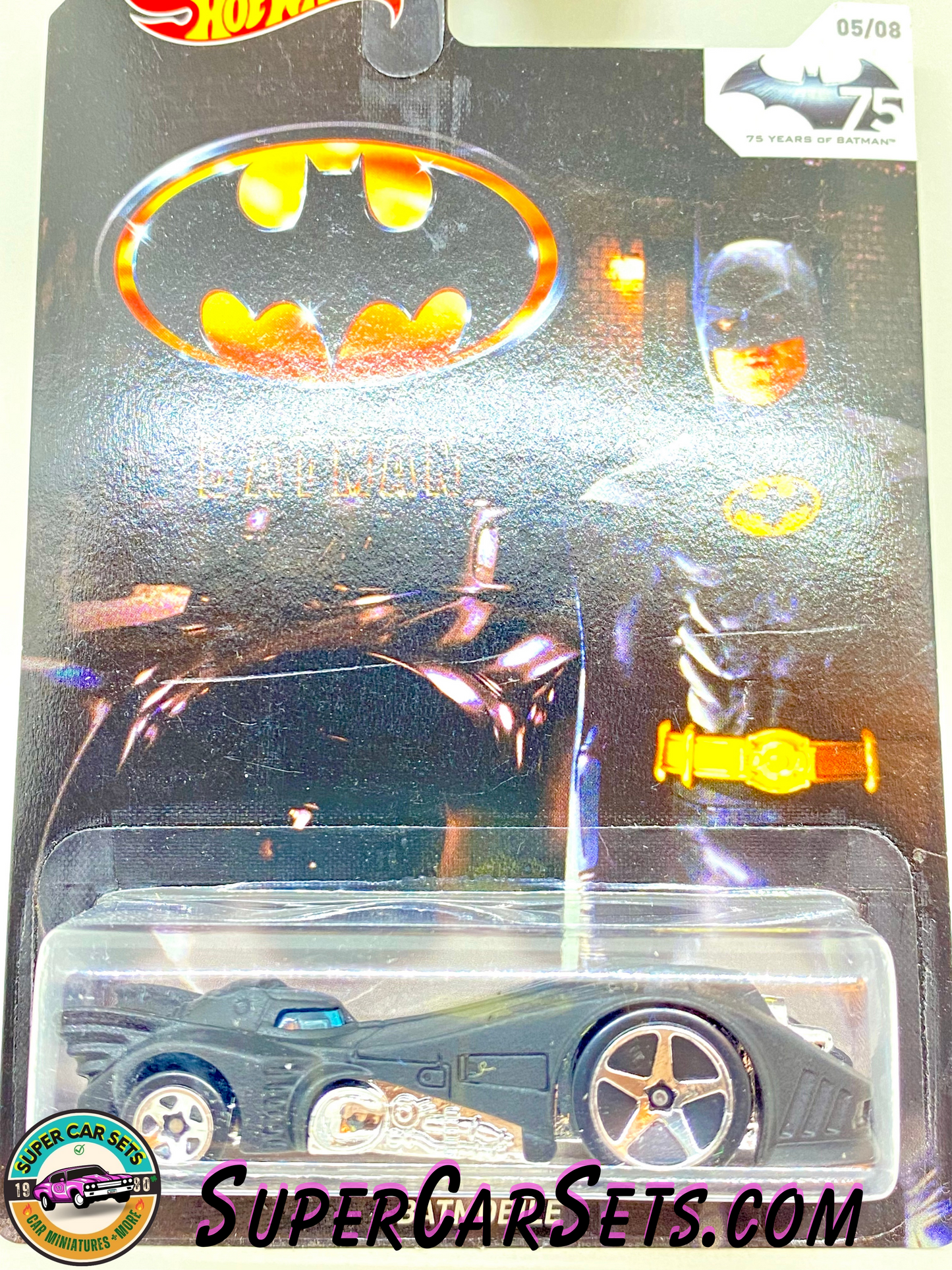 Batmobile - Hot Wheels Batman 75 Years  (5/8)