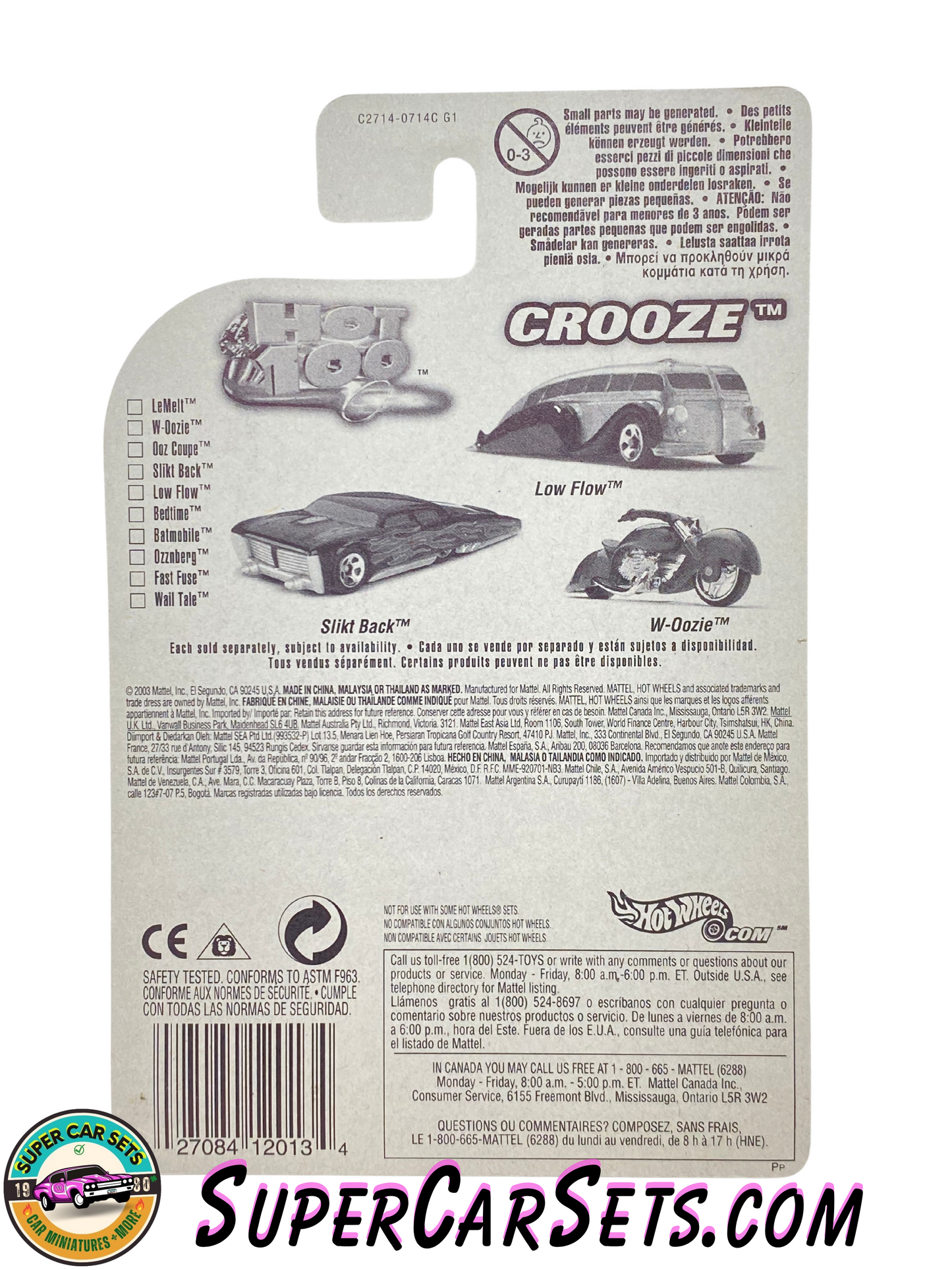 Crooze W-Oozie - Hot Wheels First Editions (46/100) (Year launched 2004)