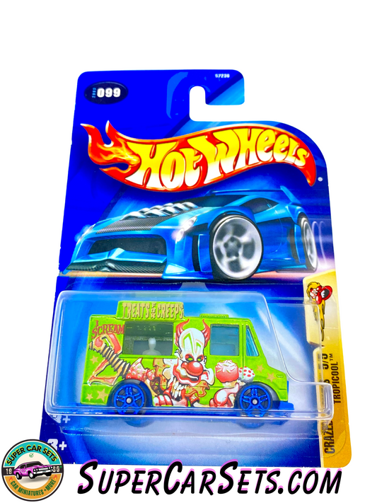 Hot Wheels (VINTAGE) (Year launched 2003) - Crazed Clowns (5/5) - Tropicool (099)