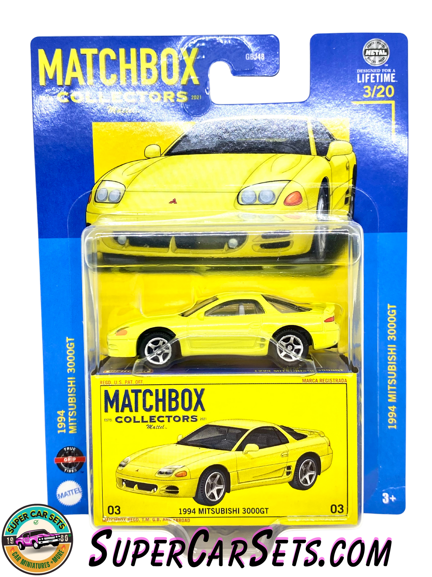 1994 Mitsubishi 3000GT - Matchbox Collectors 3/20