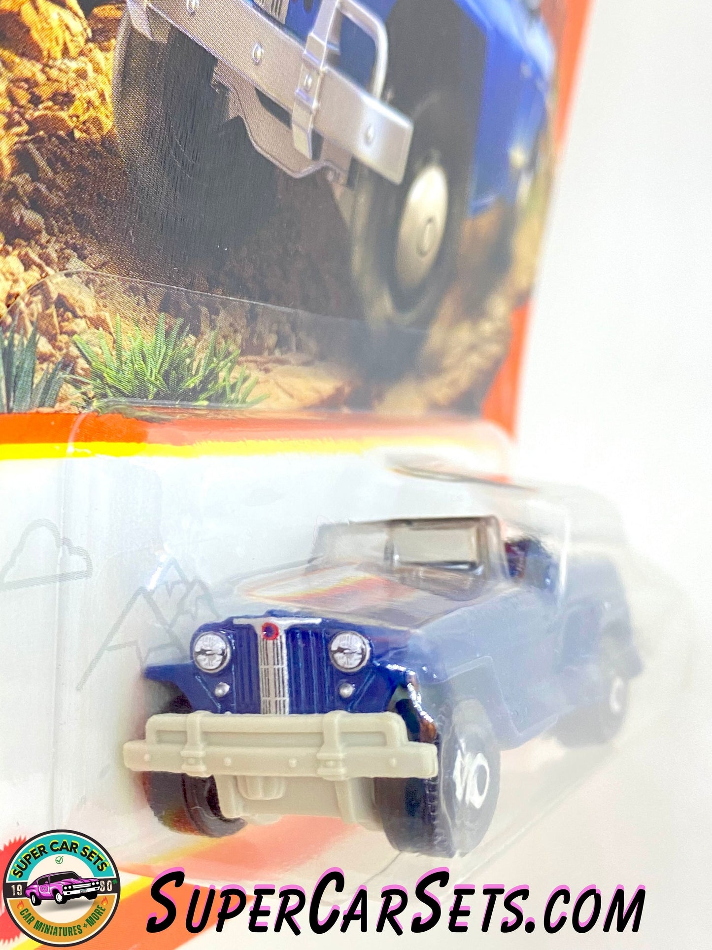 1948 Willys Jeepster (dark blue colour) (10/100) - Matchbox