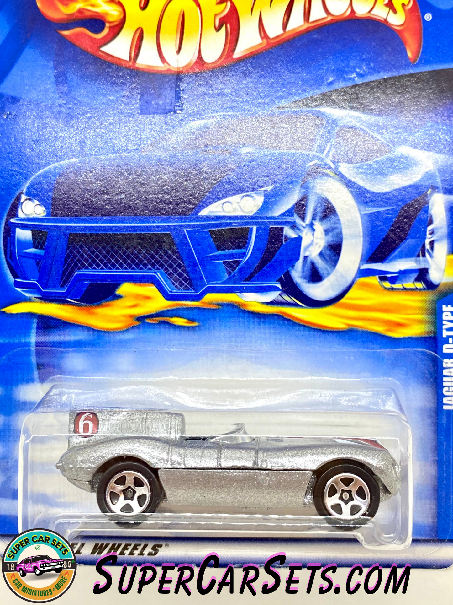 Hot Wheels (Year launched 2001) - Jaguar D-Type (#53723)