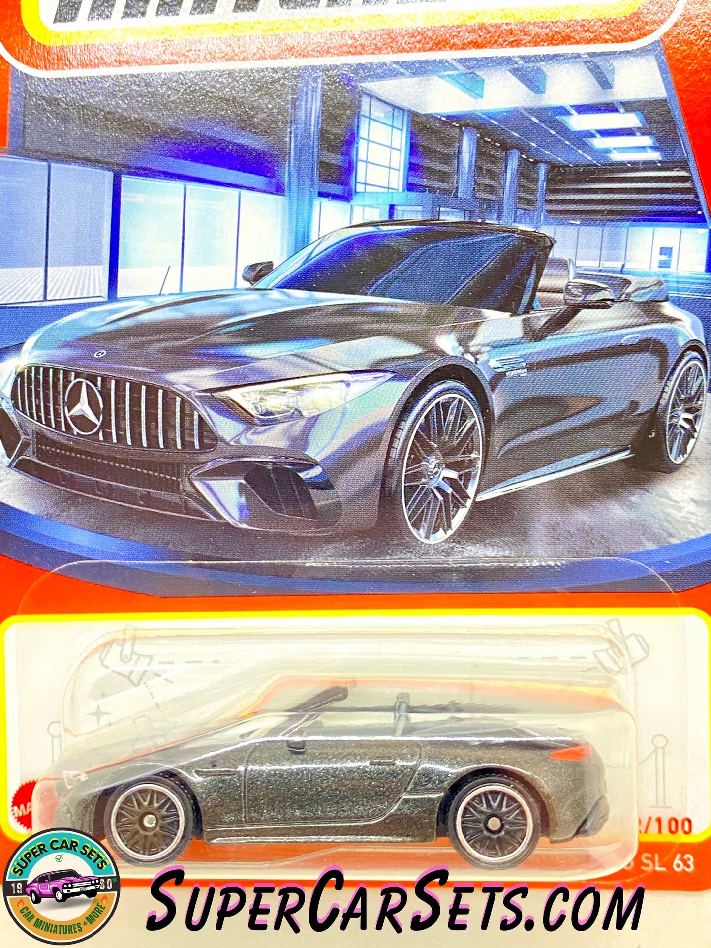 Mercedes-AMG SL 63 (dark grey colour) (72/100) - Matchbox