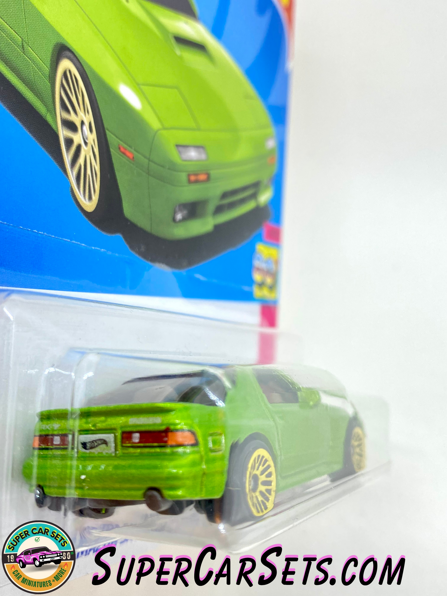 89 Mazda Savanna RX-7 FC35 (green colour) - Hot Wheels HW: The ‘80s - 2023 (4/10)