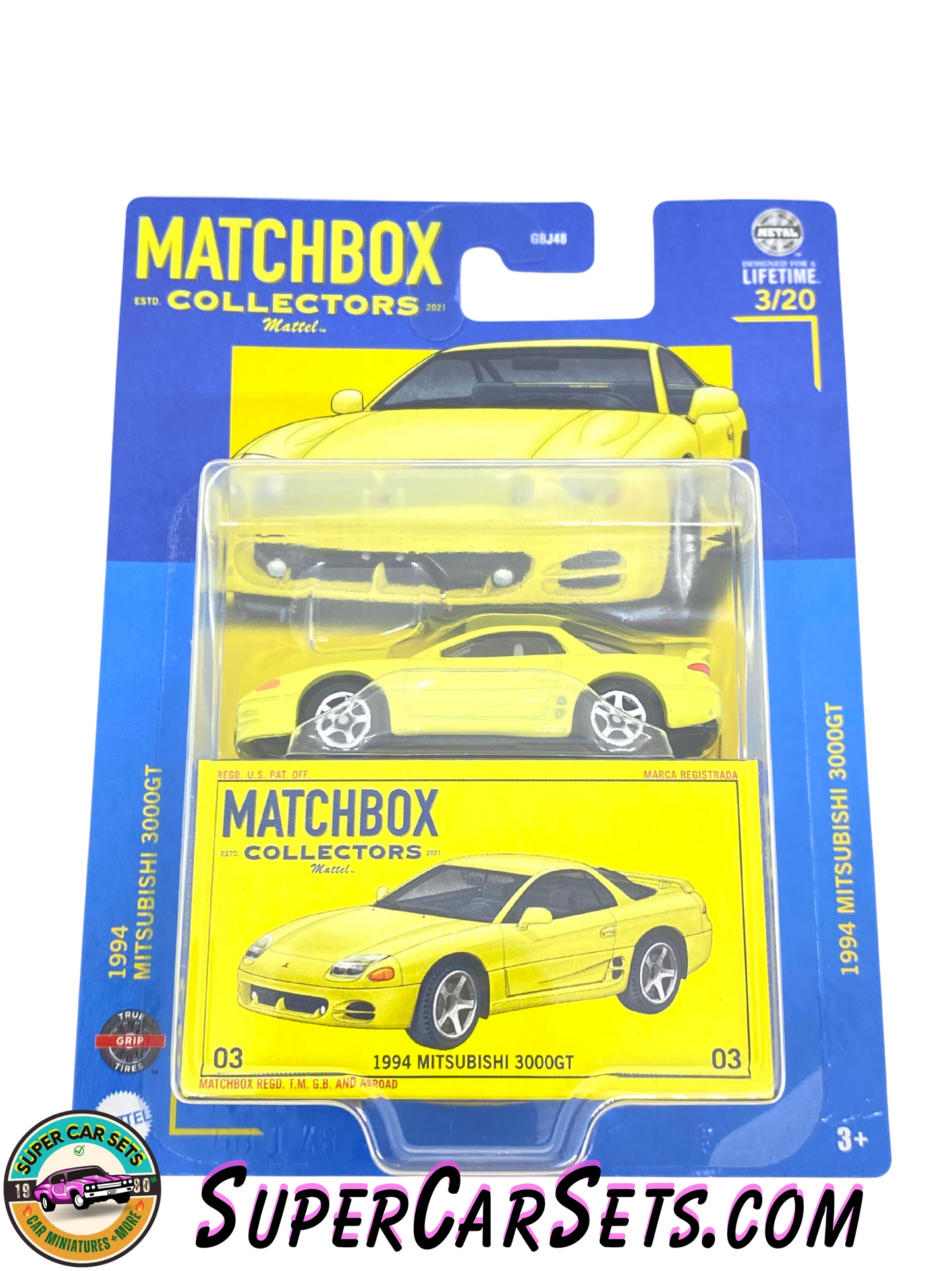 1994 Mitsubishi 3000GT - Matchbox Collectors 3/20