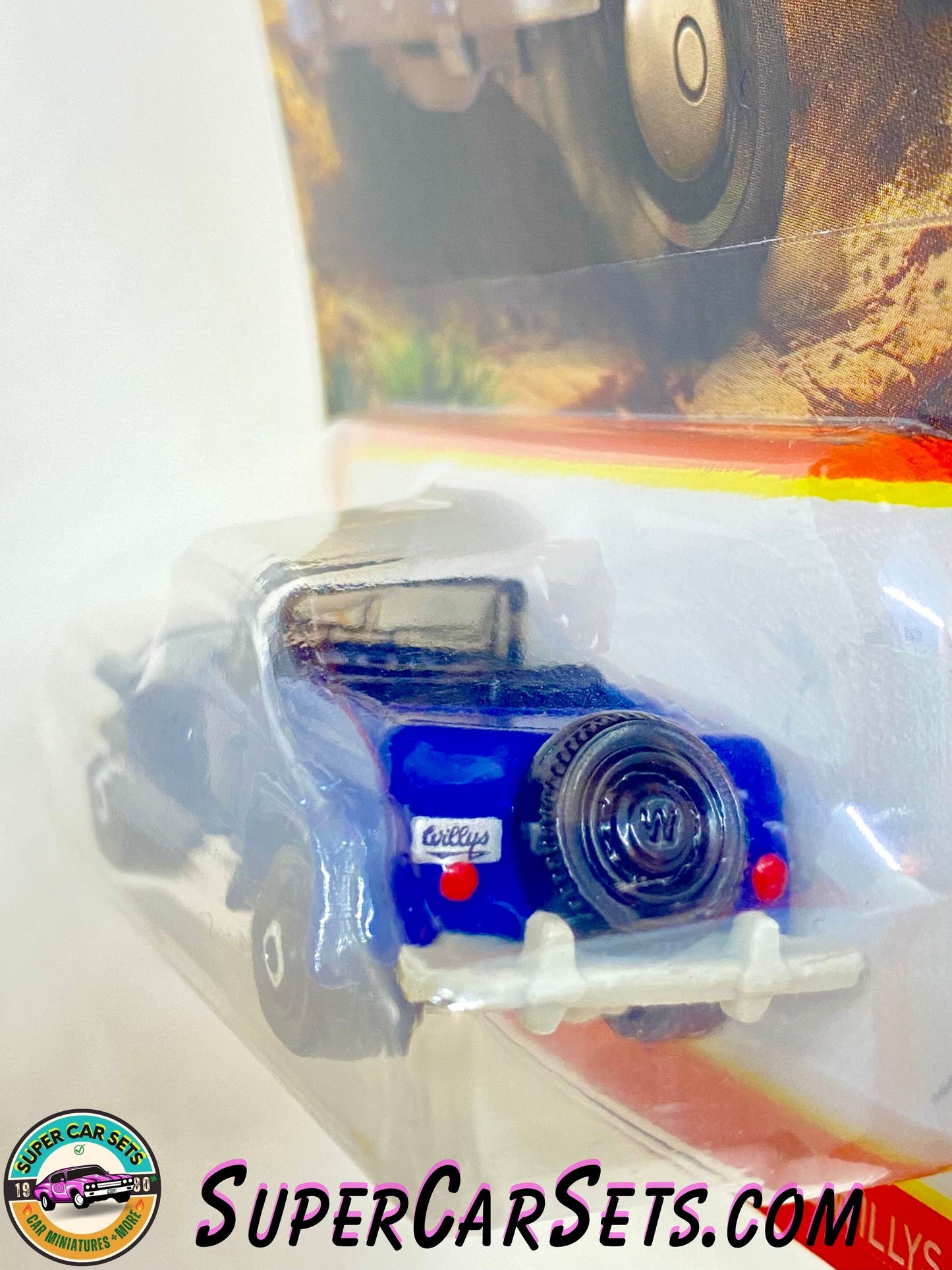 1948 Willys Jeepster (dark blue colour) (10/100) - Matchbox