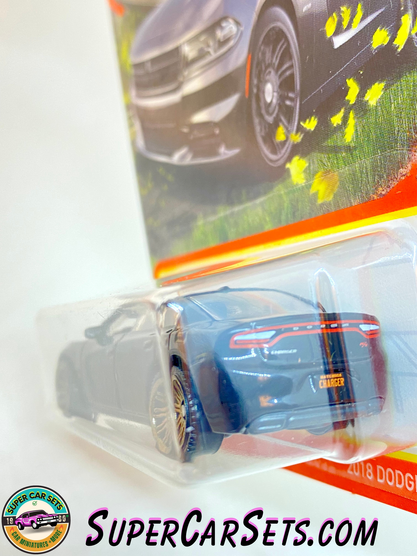 2018 Dodge Charger (black colour) (13/100)  - Matchbox