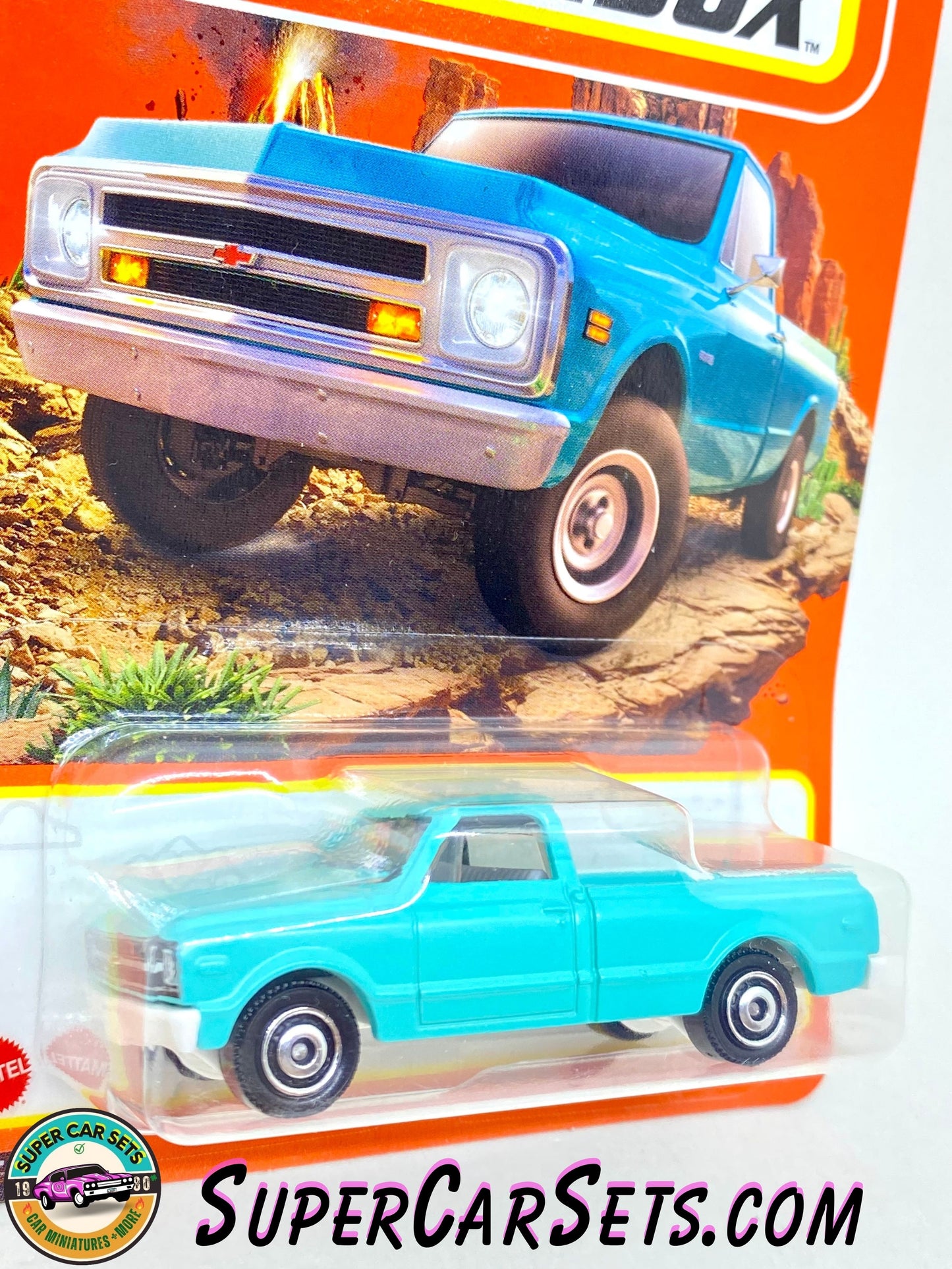 1968 Chevy C10 (Turquoise colour) - (19/100) - Matchbox