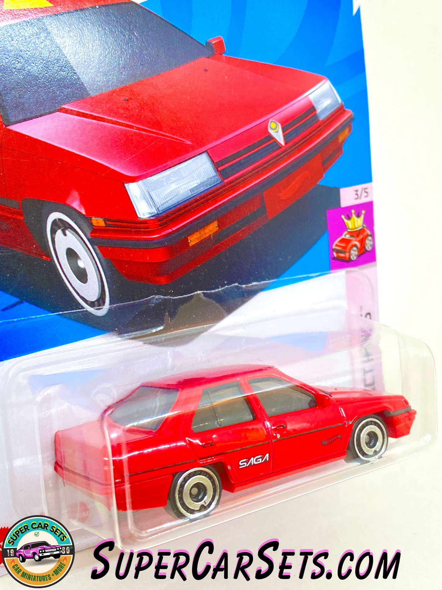 Proton Saga - Hot Wheels Compact Kings 2024 (3/5) (41/250)