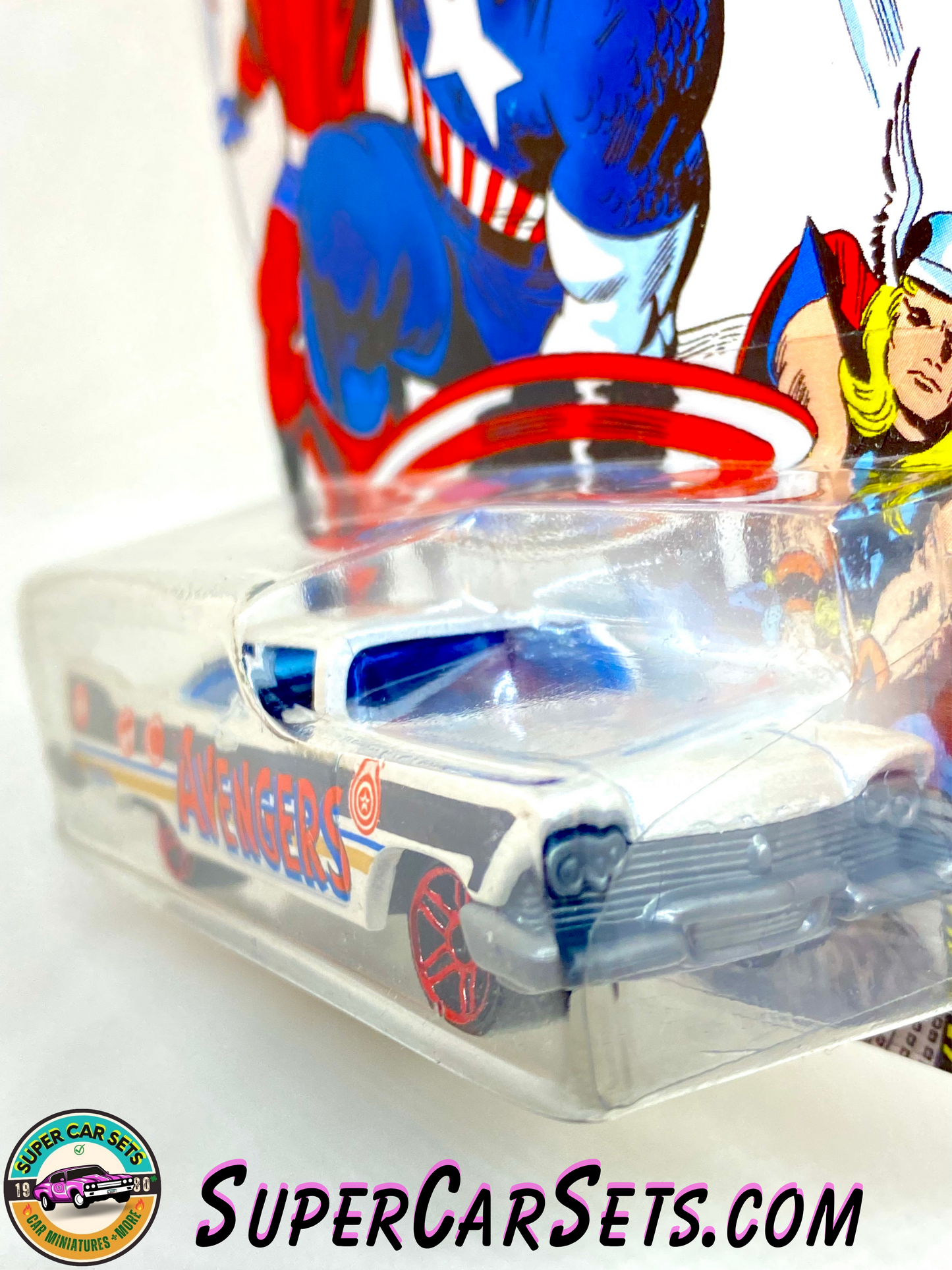 Hot Wheels - Captain America series  (6/8) - ’57 Plymouth Fury (Avengers)