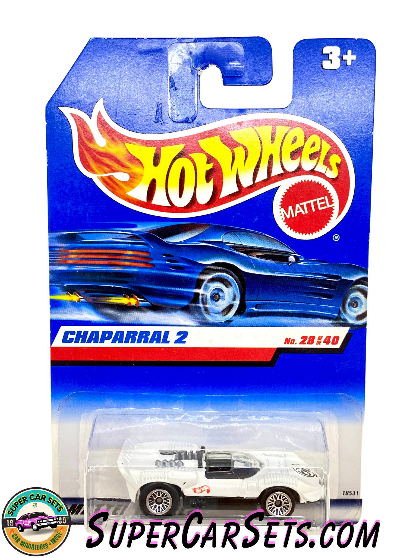 Hot Wheels (VINTAGE) (Year launched 1998) - Chaparral 2 (28/40) (#18531)