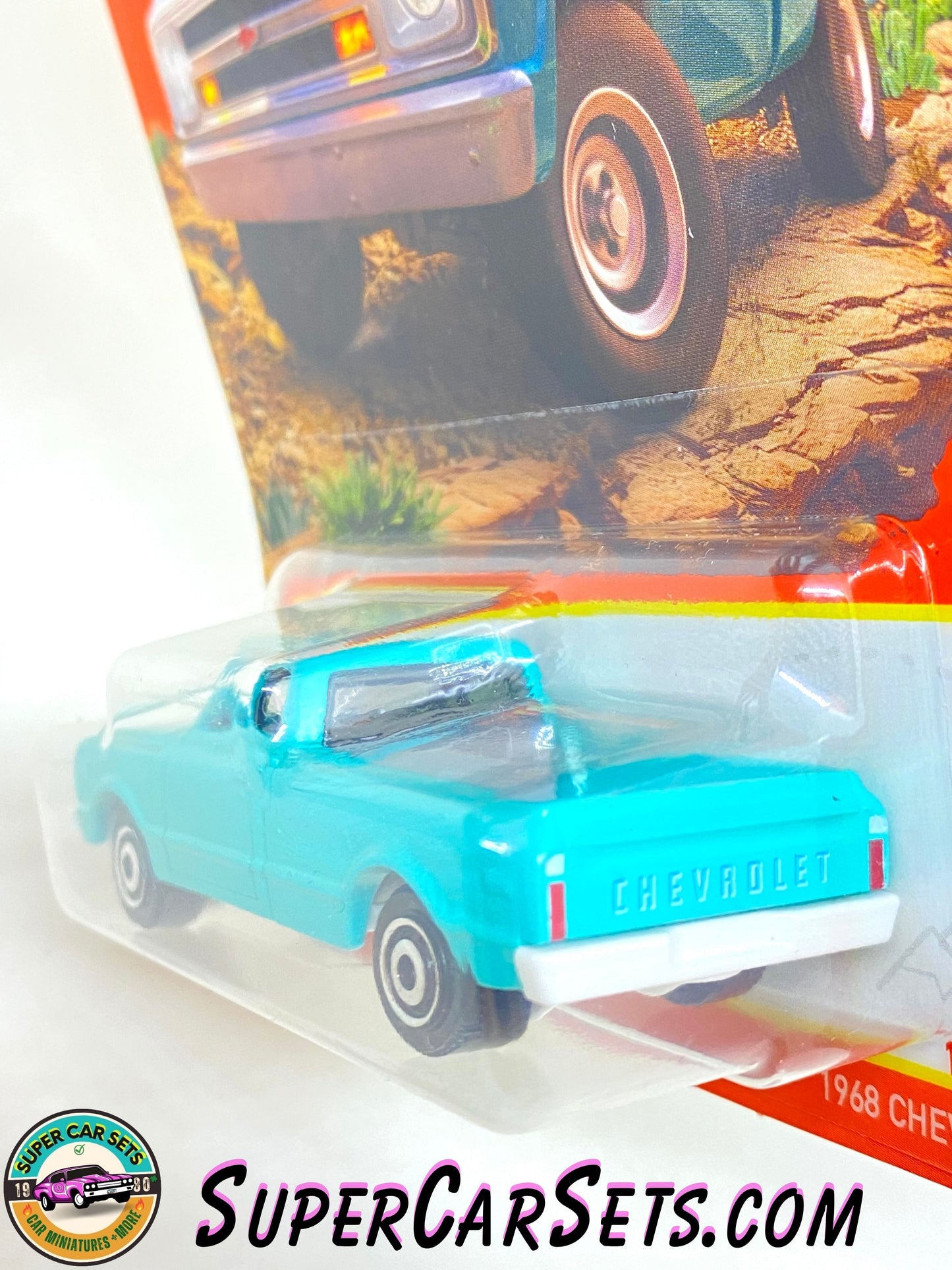 1968 Chevy C10 (Turquoise colour) - (19/100) - Matchbox