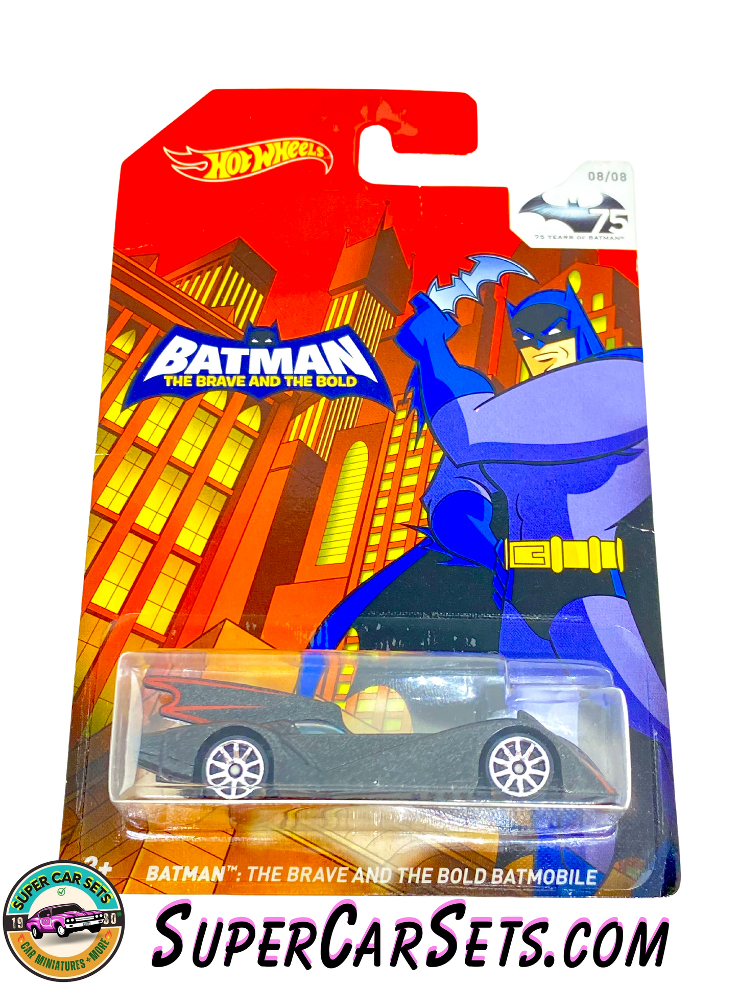 Batman: The Brave and the Bold Batmobile - Hot Wheels Batman 75 Years  (8/8)