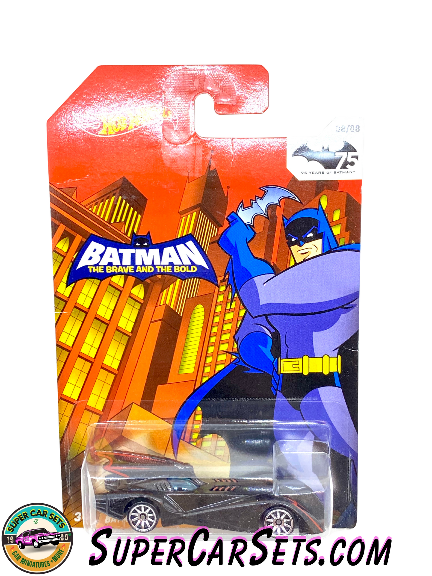 Batman: The Brave and the Bold Batmobile - Hot Wheels Batman 75 Years  (8/8)