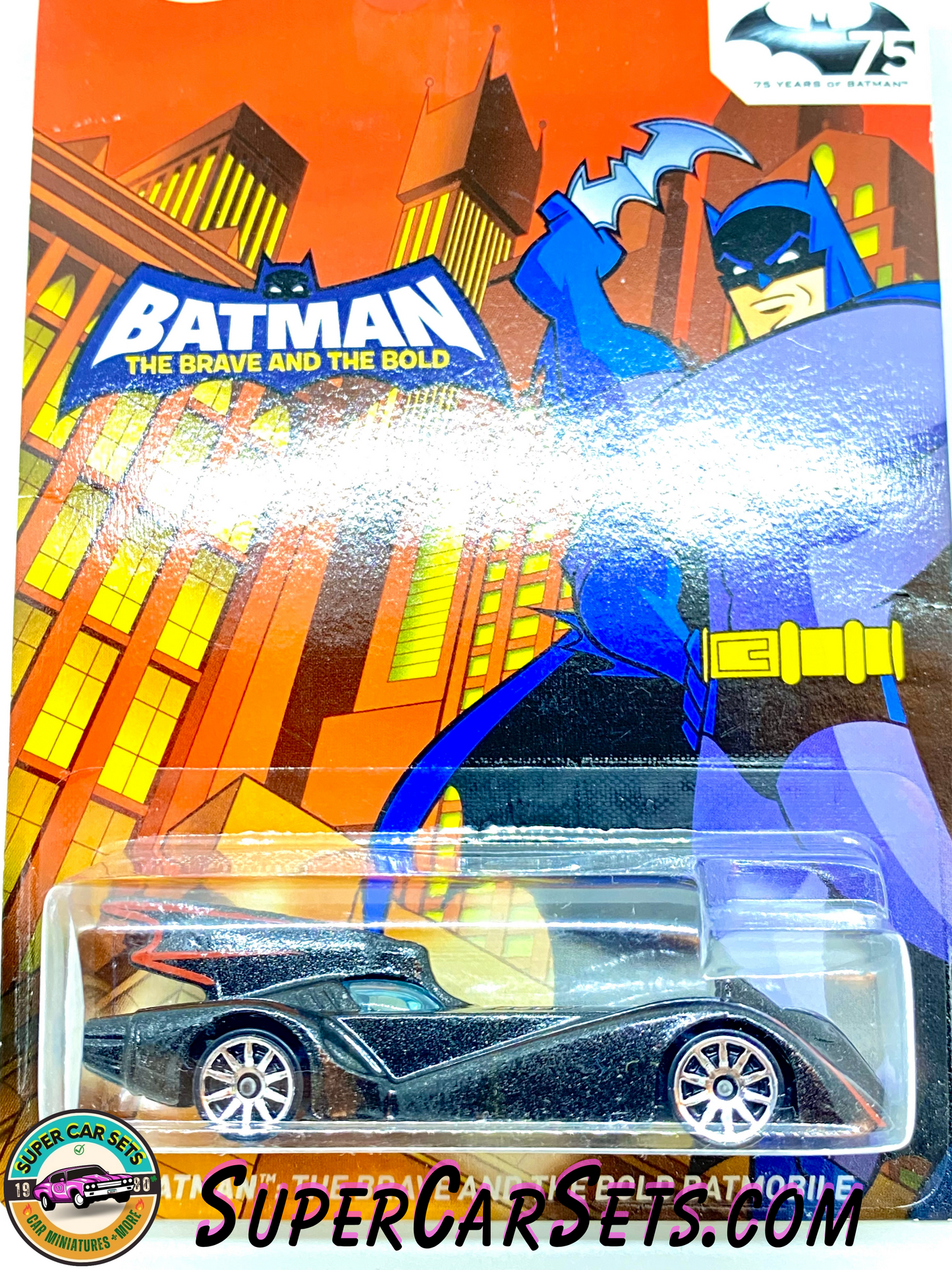 Batman: The Brave and the Bold Batmobile - Hot Wheels Batman 75 Years  (8/8)