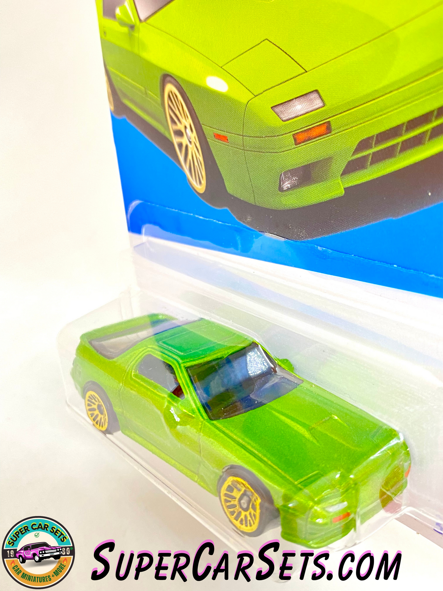 89 Mazda Savanna RX-7 FC35 (green colour) - Hot Wheels HW: The ‘80s - 2023 (4/10)