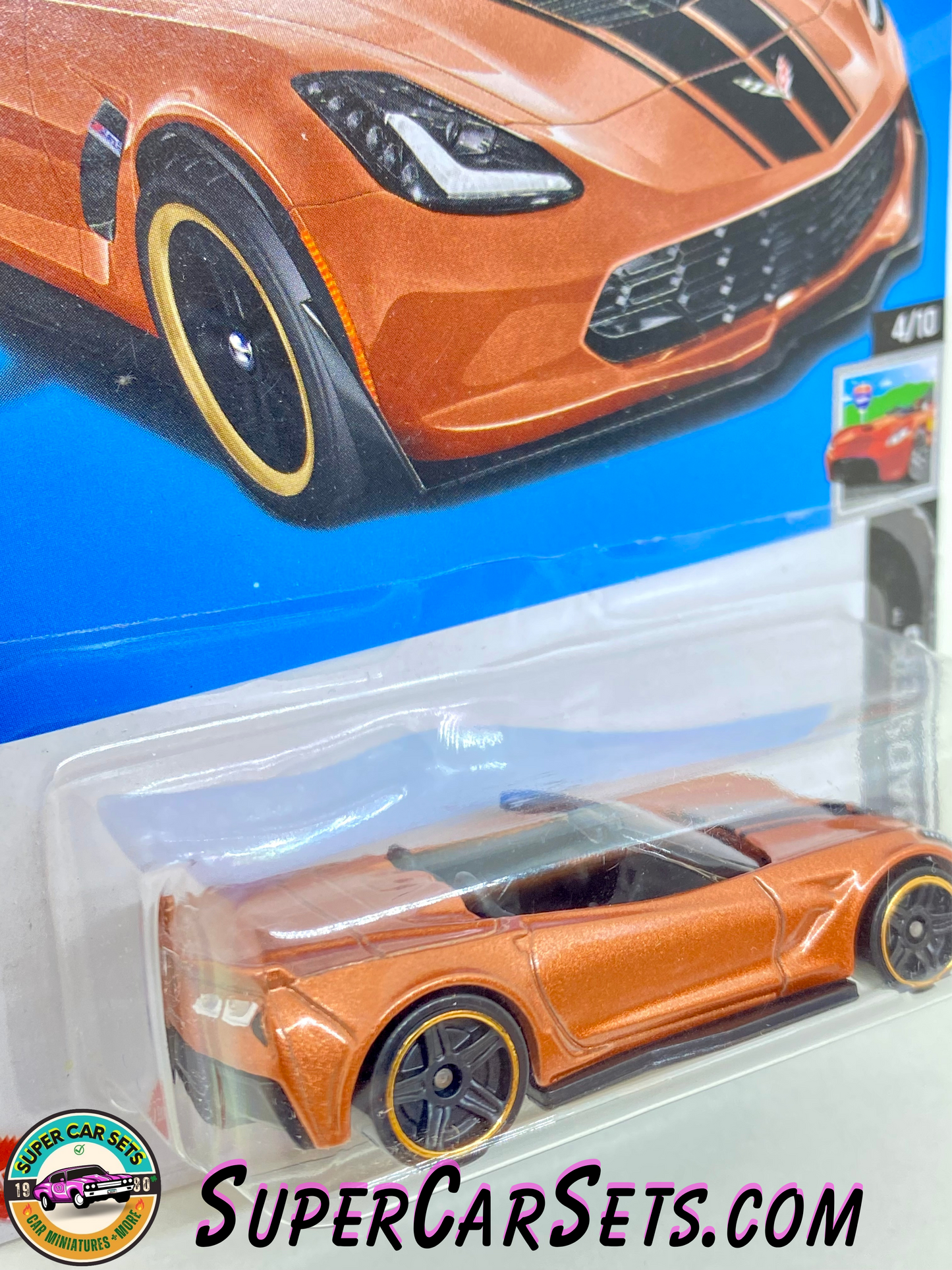 Corvette C7 Z06 Convertible (copper colour) - Hot Wheels HW Roadsters - 2023 (4/10) (34/250)