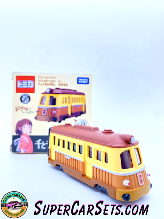 Tomica - Ghibli - Spirited Away (Sen to Chihiro no Kamikakushi) - Umihara Electric Railway Mini Car Toy (box slightly bent)