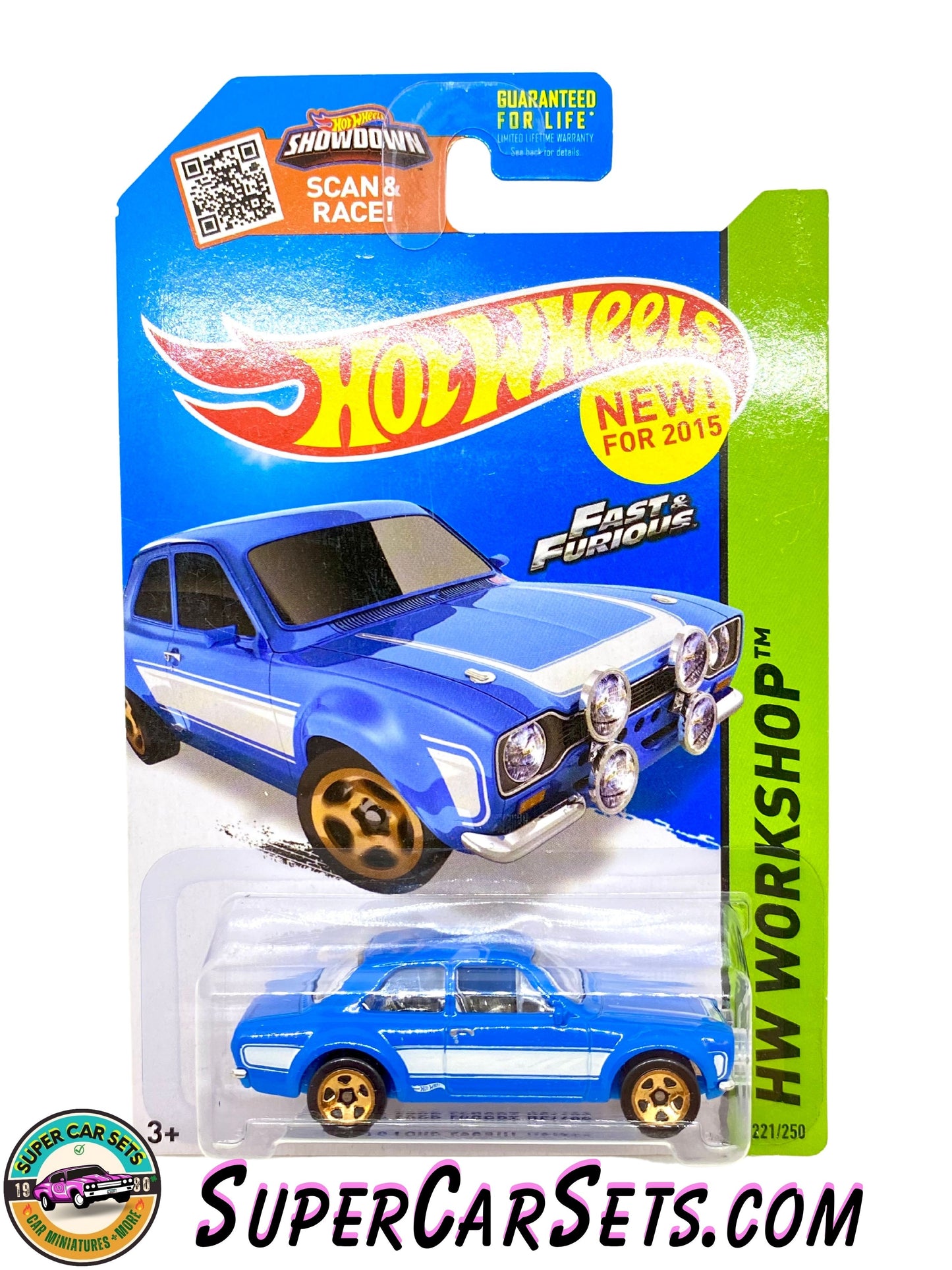 70 Ford Escort RS1600 (Fast & Furious) - Hot Wheels HW Workshop 2015 (221/250)