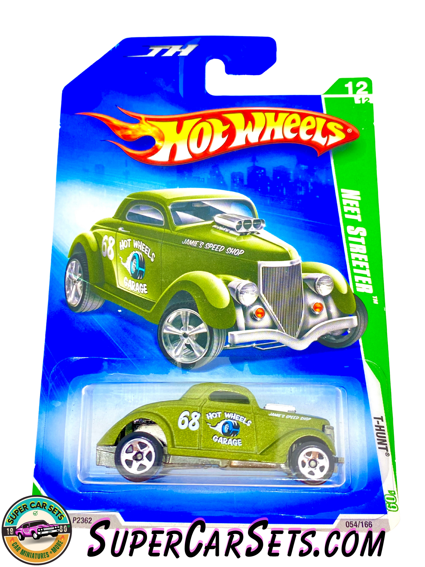 T-HUNT - Neet Streeter (12/12) (54/166) (P2362) - Hot Wheels (Year launched 2009)