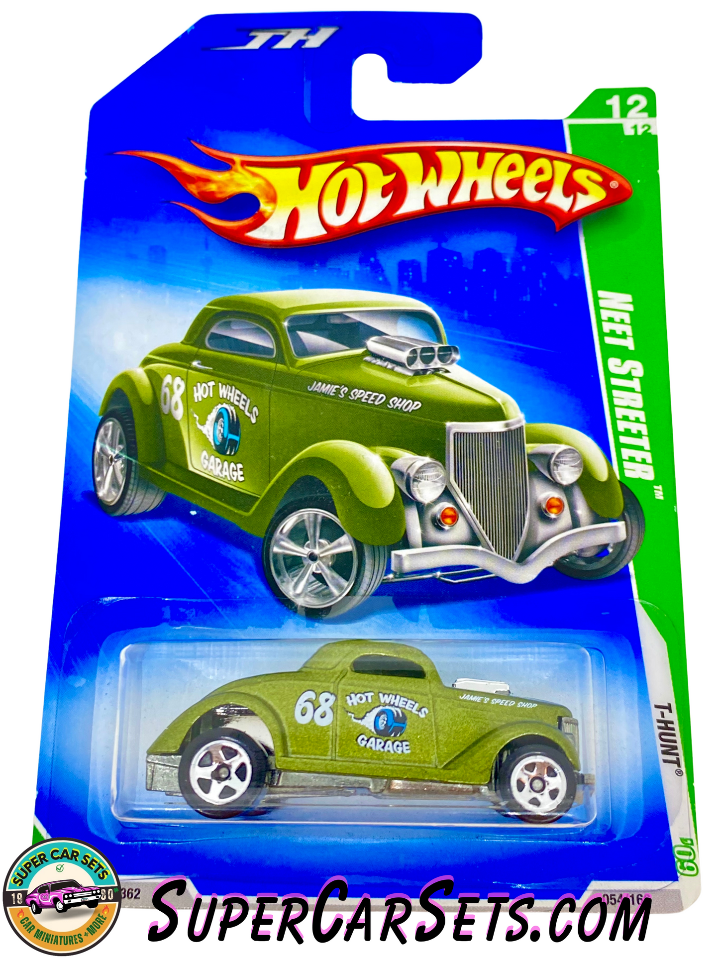 T-HUNT - Neet Streeter (12/12) (54/166) (P2362) - Hot Wheels (Year launched 2009)