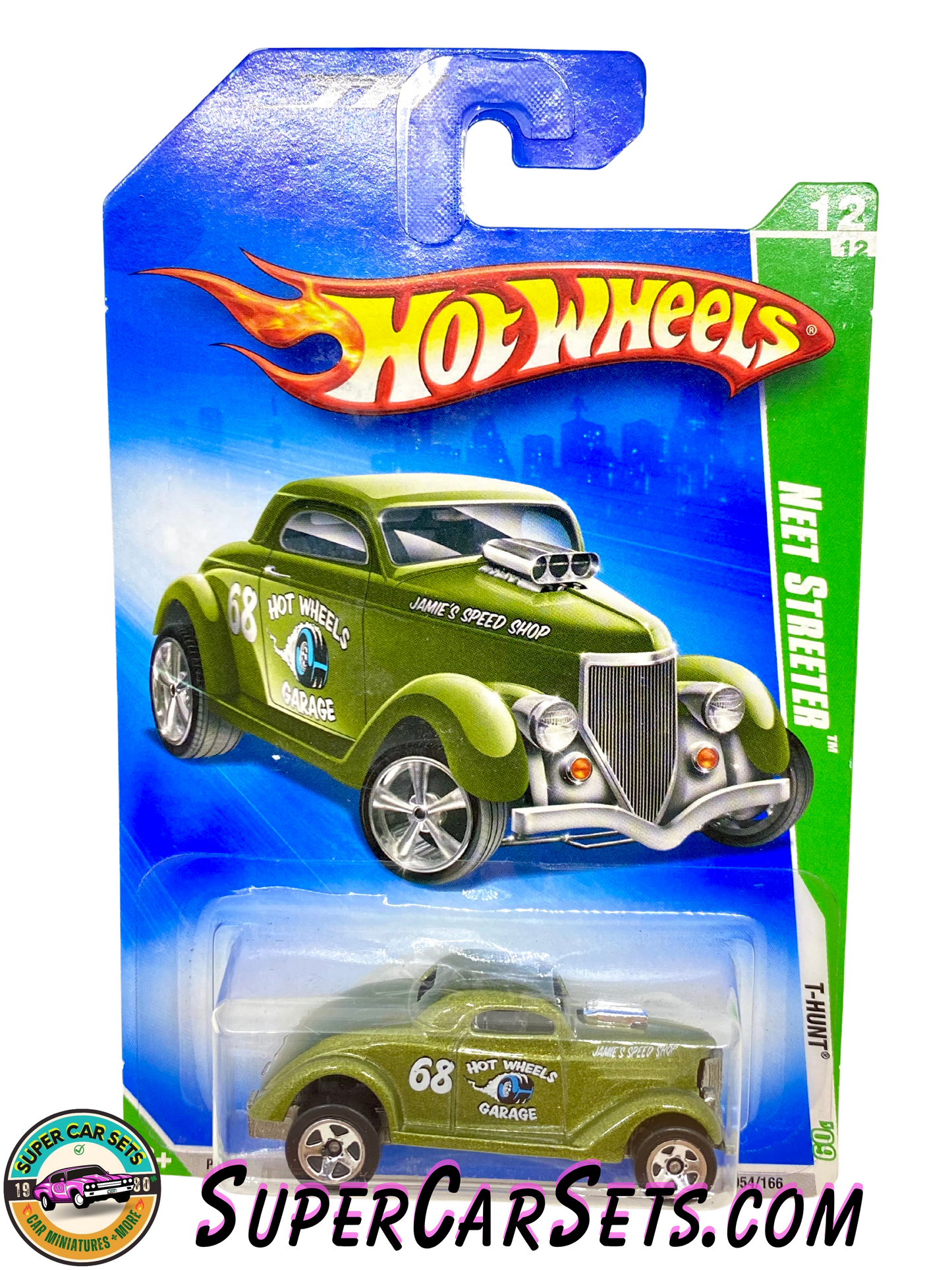 T-HUNT - Neet Streeter (12/12) (54/166) (P2362) - Hot Wheels (Year launched 2009)