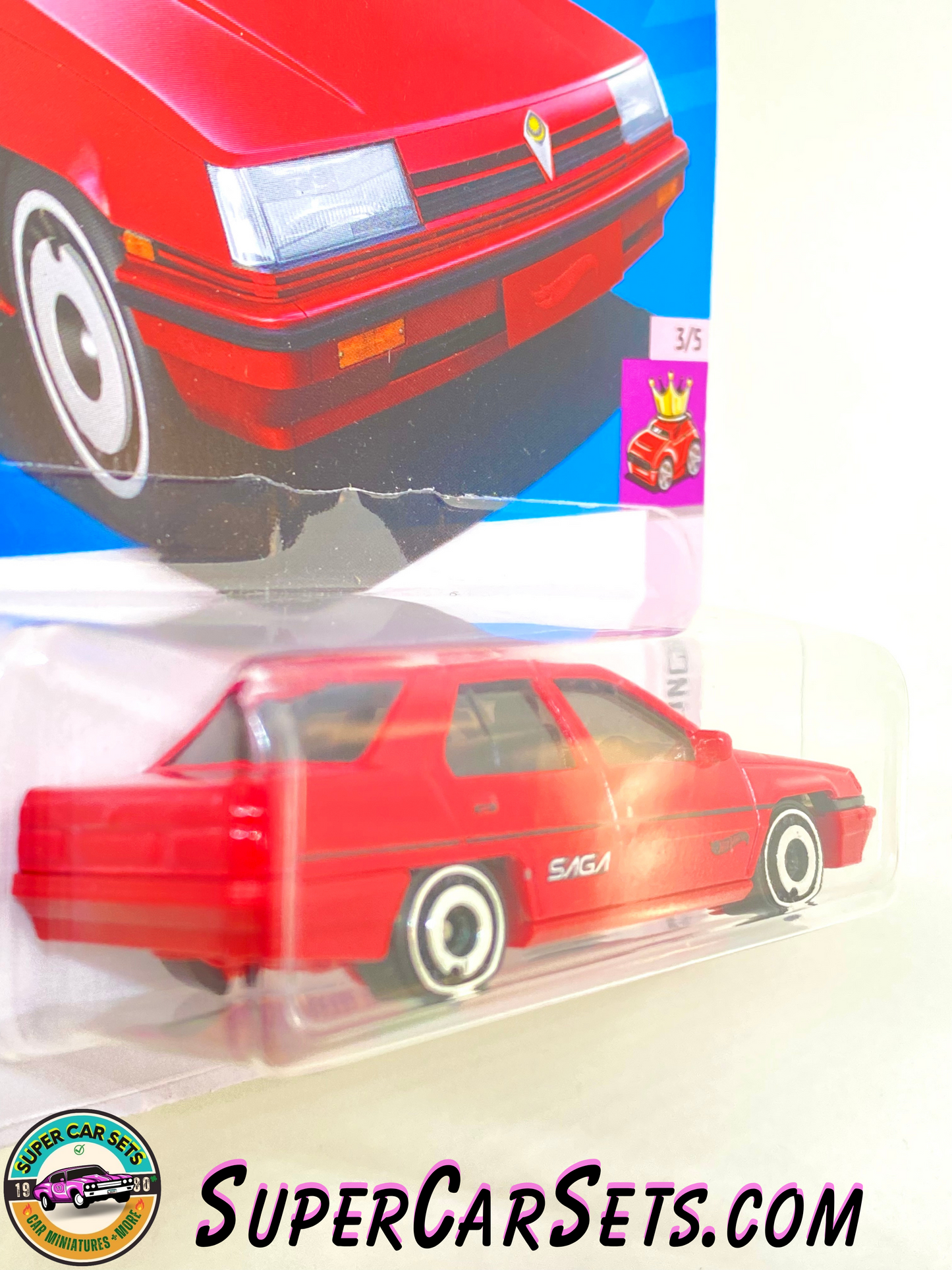 Proton Saga - Hot Wheels Compact Kings 2024 (3/5) (41/250)