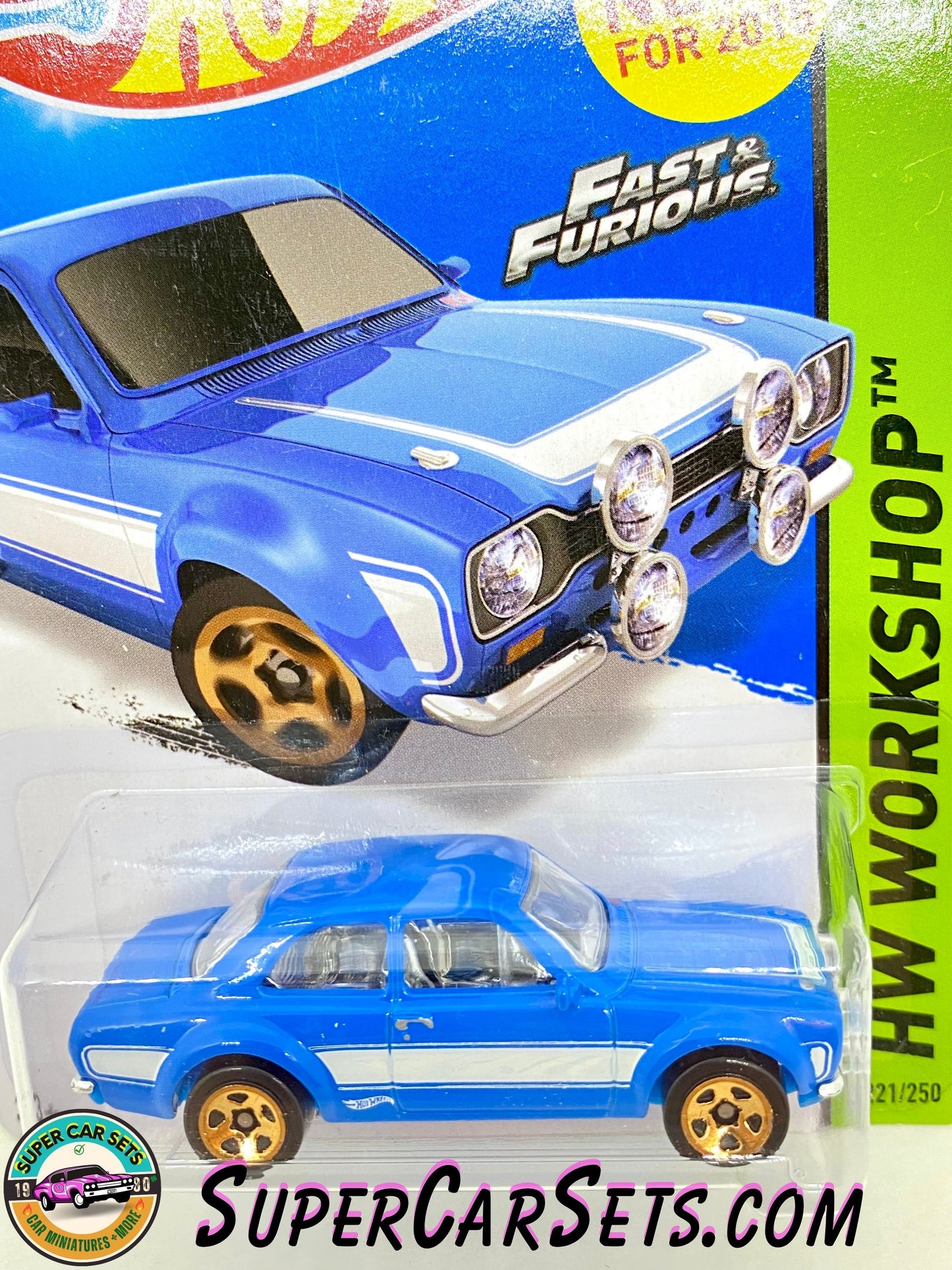 70 Ford Escort RS1600 (Fast & Furious) - Hot Wheels HW Workshop 2015 (221/250)