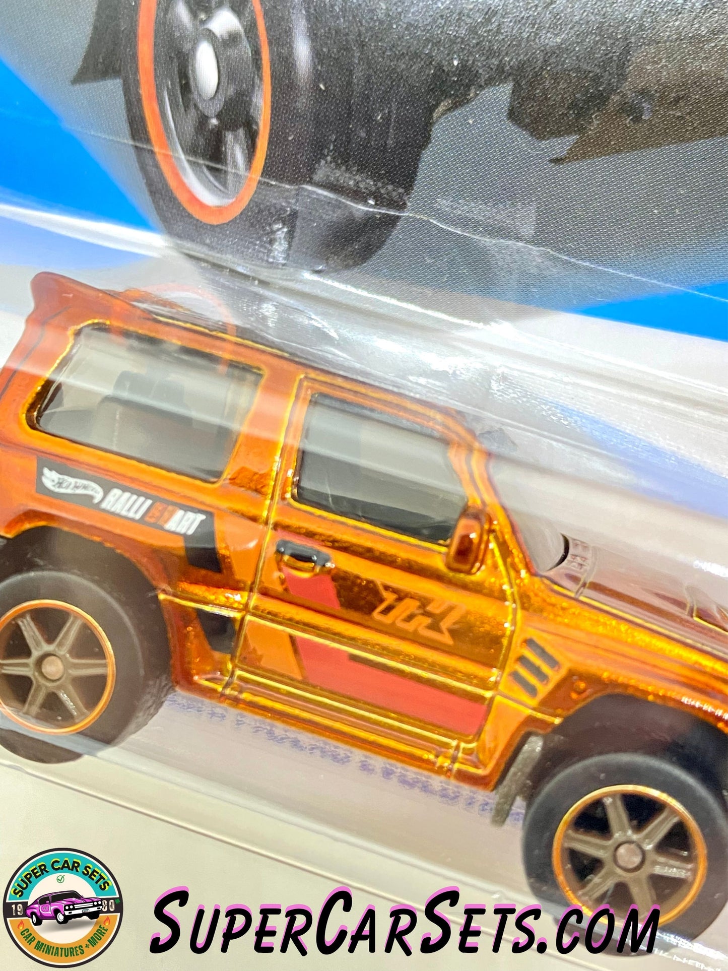 (SUPER TREASURE HUNT) Mitsubishi Pajero Evolution (orange colour) - Hot Wheels HW J-Imports - 2024 (8/10) (169/250)