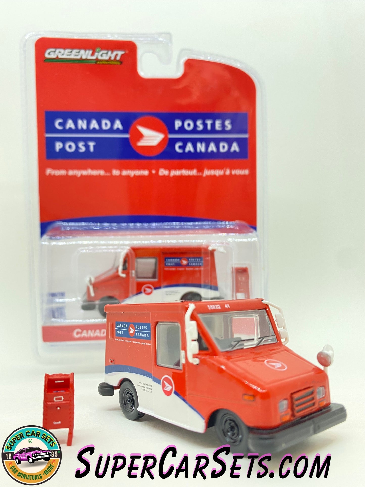 Canada Post LLV with Mailbox made by Greenlight