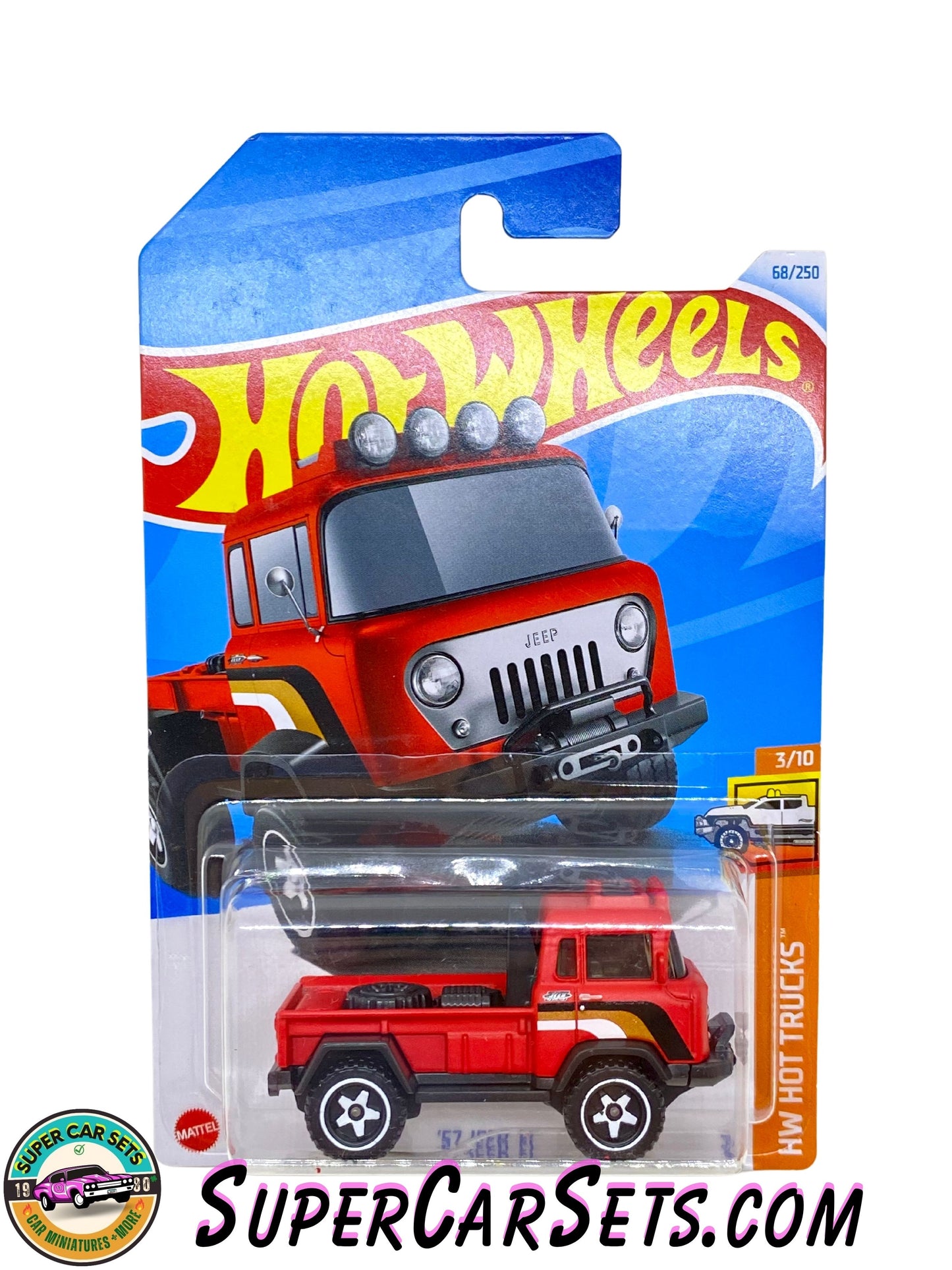 57 Jeep FC (red colour) - Hot Wheels HW Hot Trucks 2024 (3/10) (68/250)