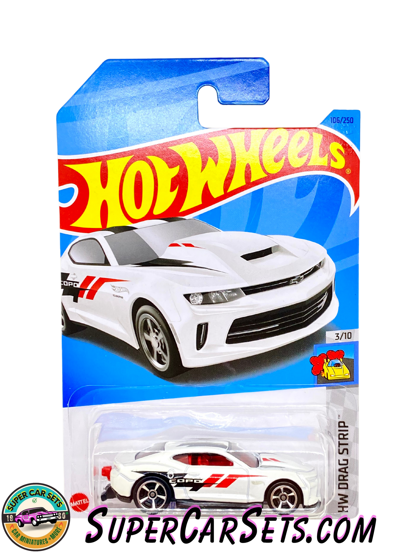 18 Copo Camaro SS - Hot Wheels HW Drag Strip 2023 (3/10) (106/250)