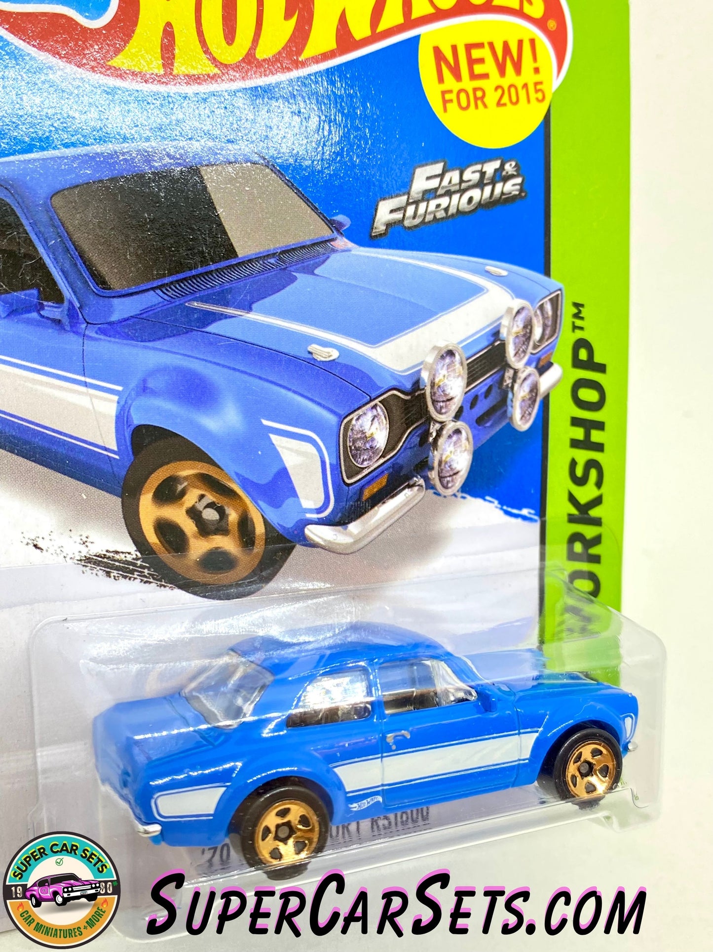 70 Ford Escort RS1600 (Fast & Furious) - Hot Wheels HW Workshop 2015 (221/250)