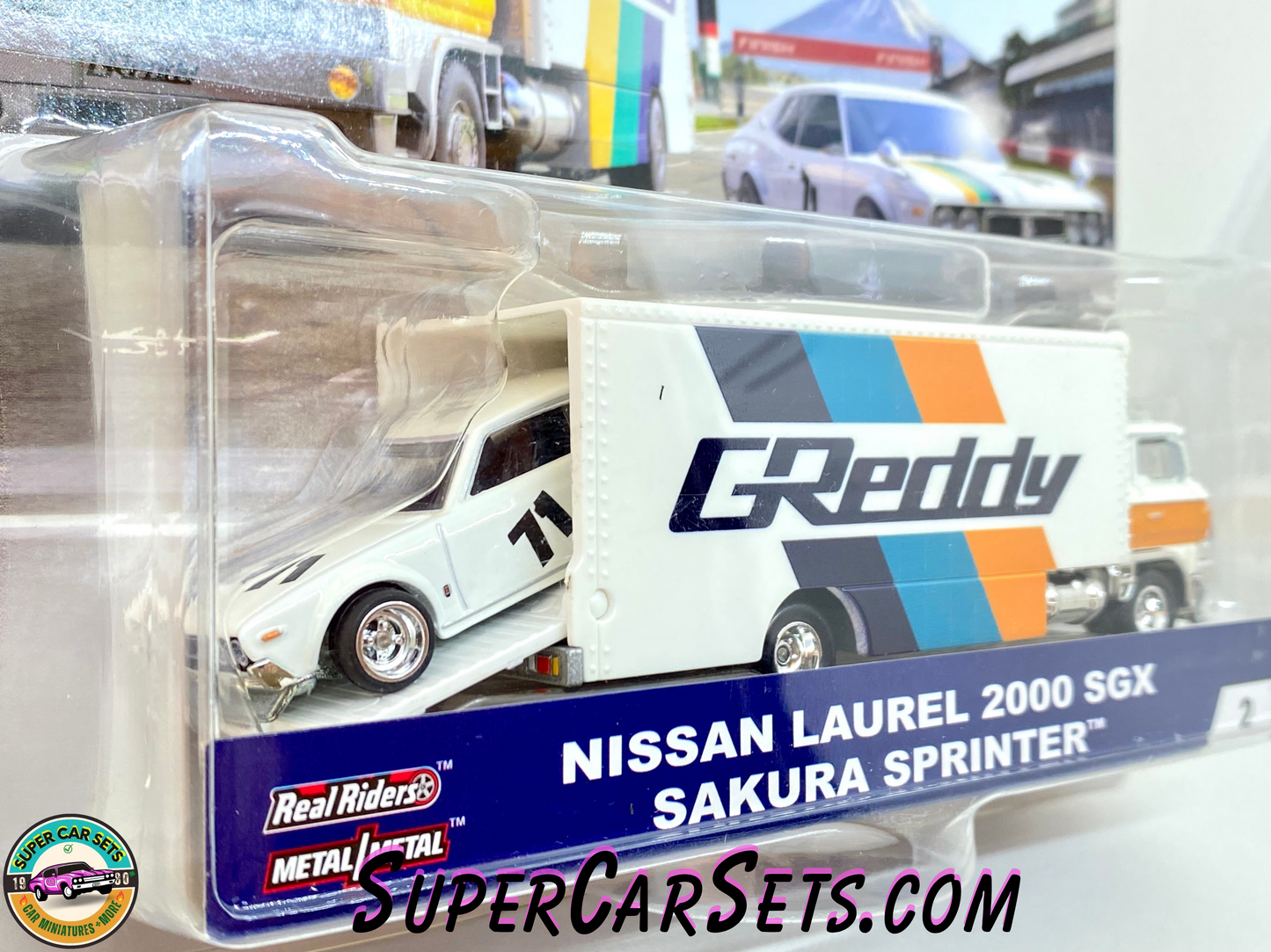 Nissan Laurel 2000 SGX Sakura Sprinter - Hot Wheels Team Transport (#2)