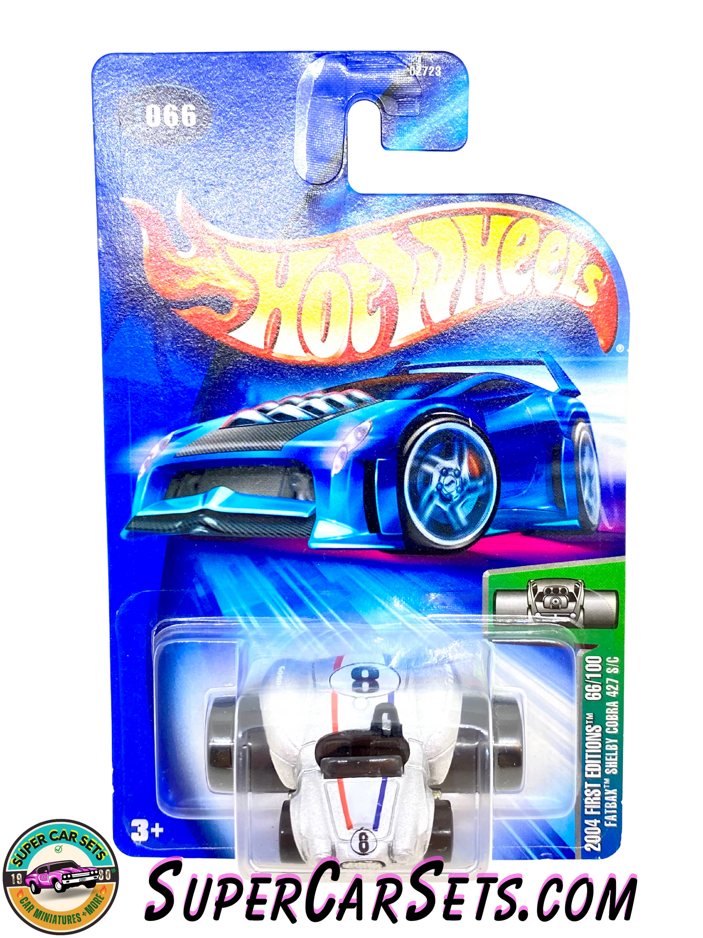 Fatbax Shelby Cobra 427 S/C - Hot Wheels First Editions (66/100) (Year launched 2004)