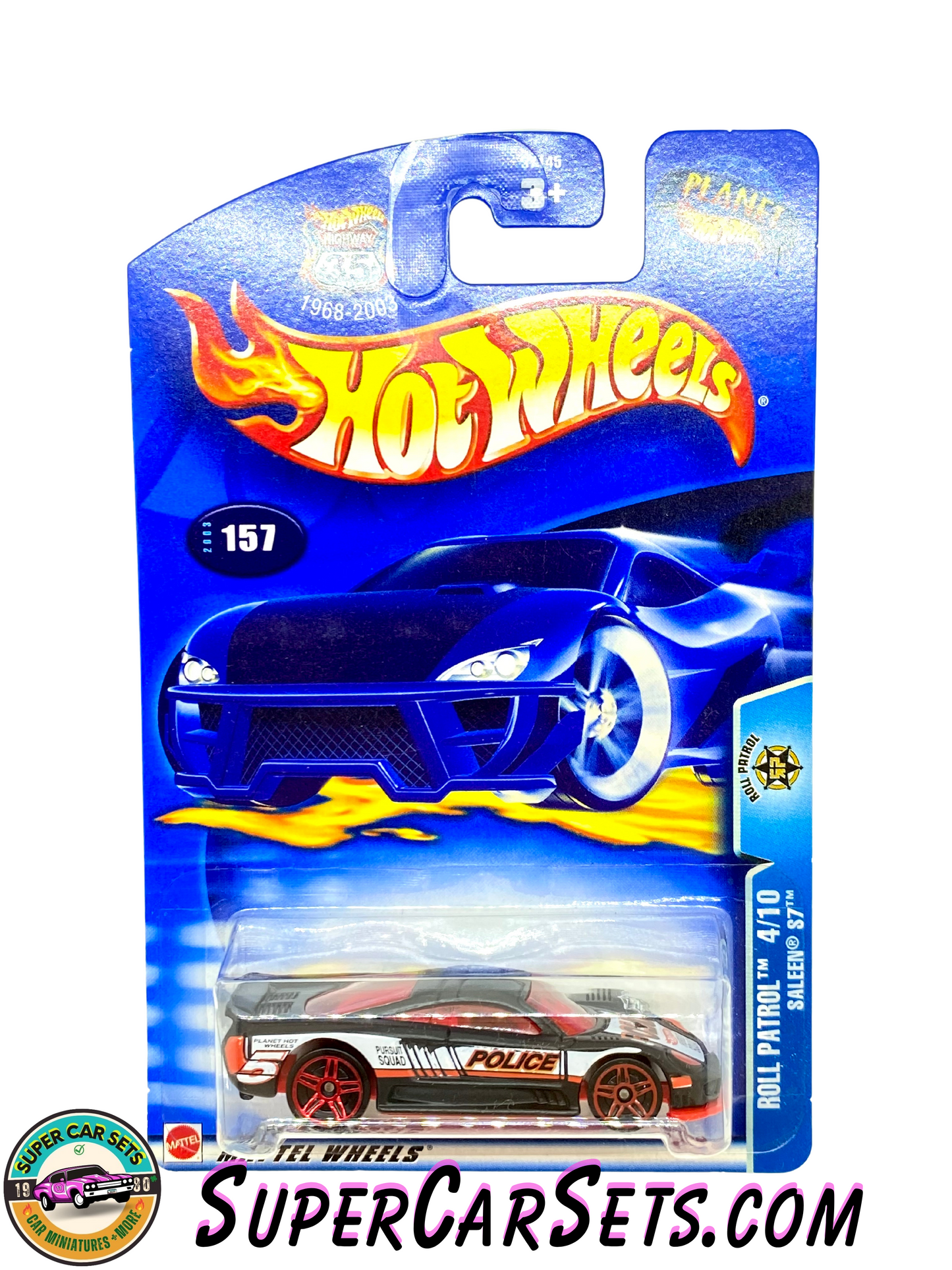 Hot Wheels (Year launched 2003) - Roll Patrol (4/10) Saleen S7 (#57145) (#157)