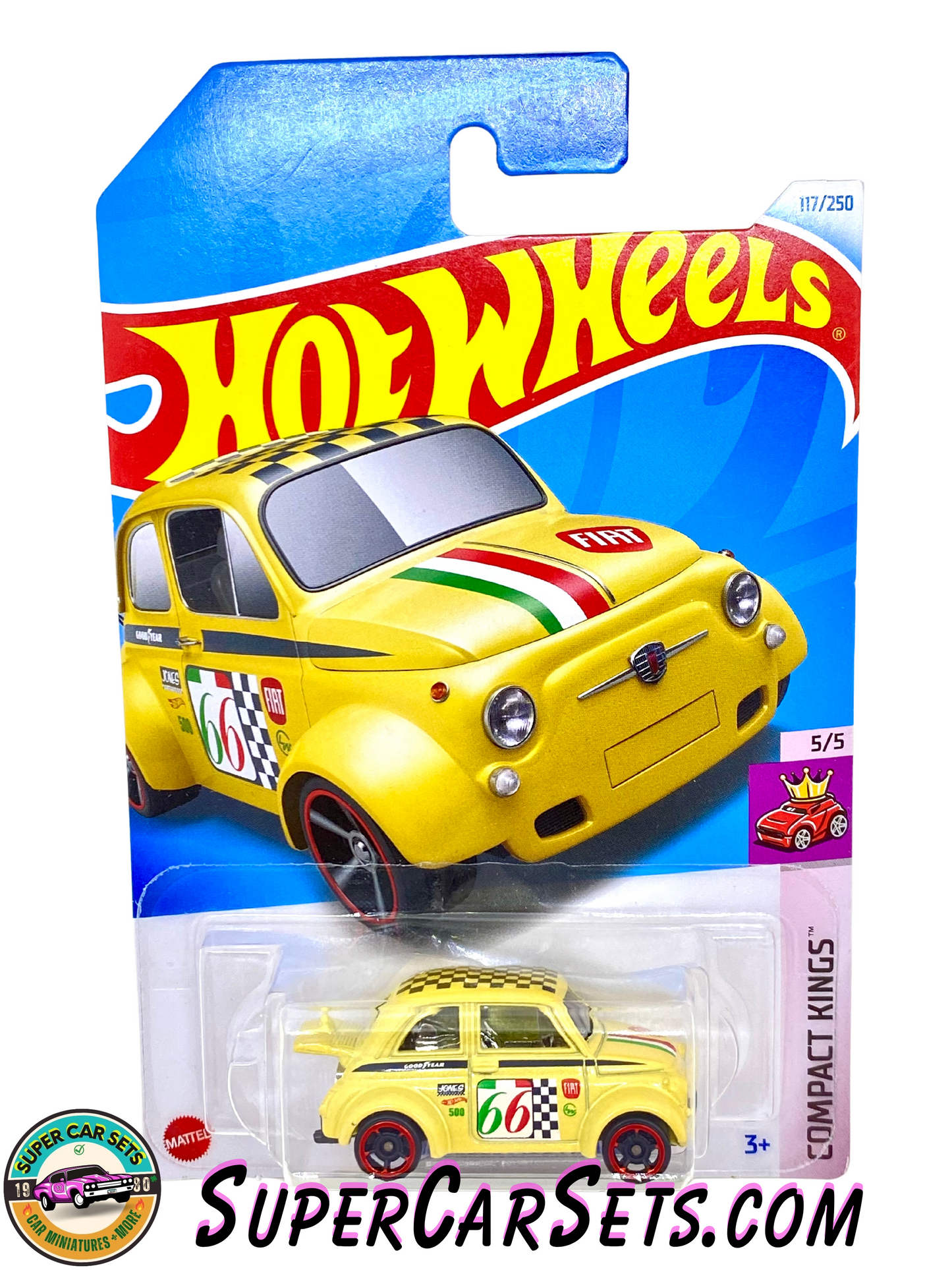 60s Fiat 500D Modificado - Hot Wheels Compact Kings 2024 (5/5) (117/250)