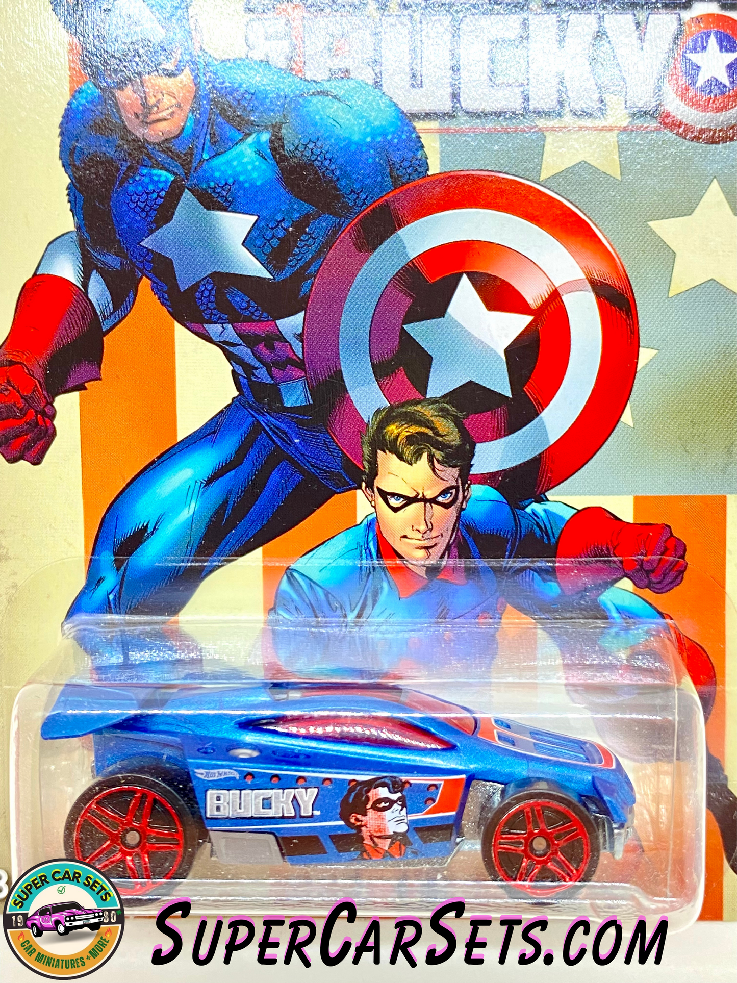 Hot Wheels - Captain America series  (7/8) - Spectyte (Bucky)