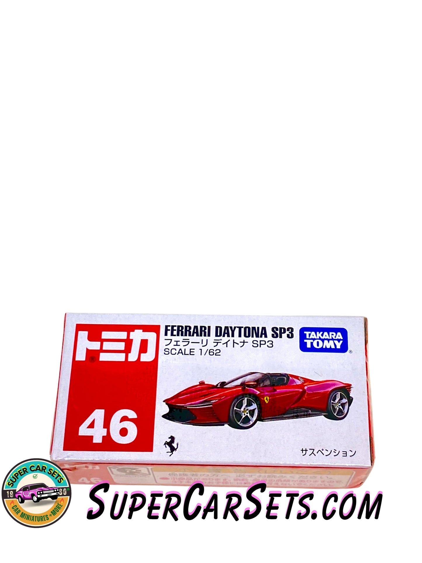 Ferrari Daytona SP3 (1:62 scale) - Tomica (#46)