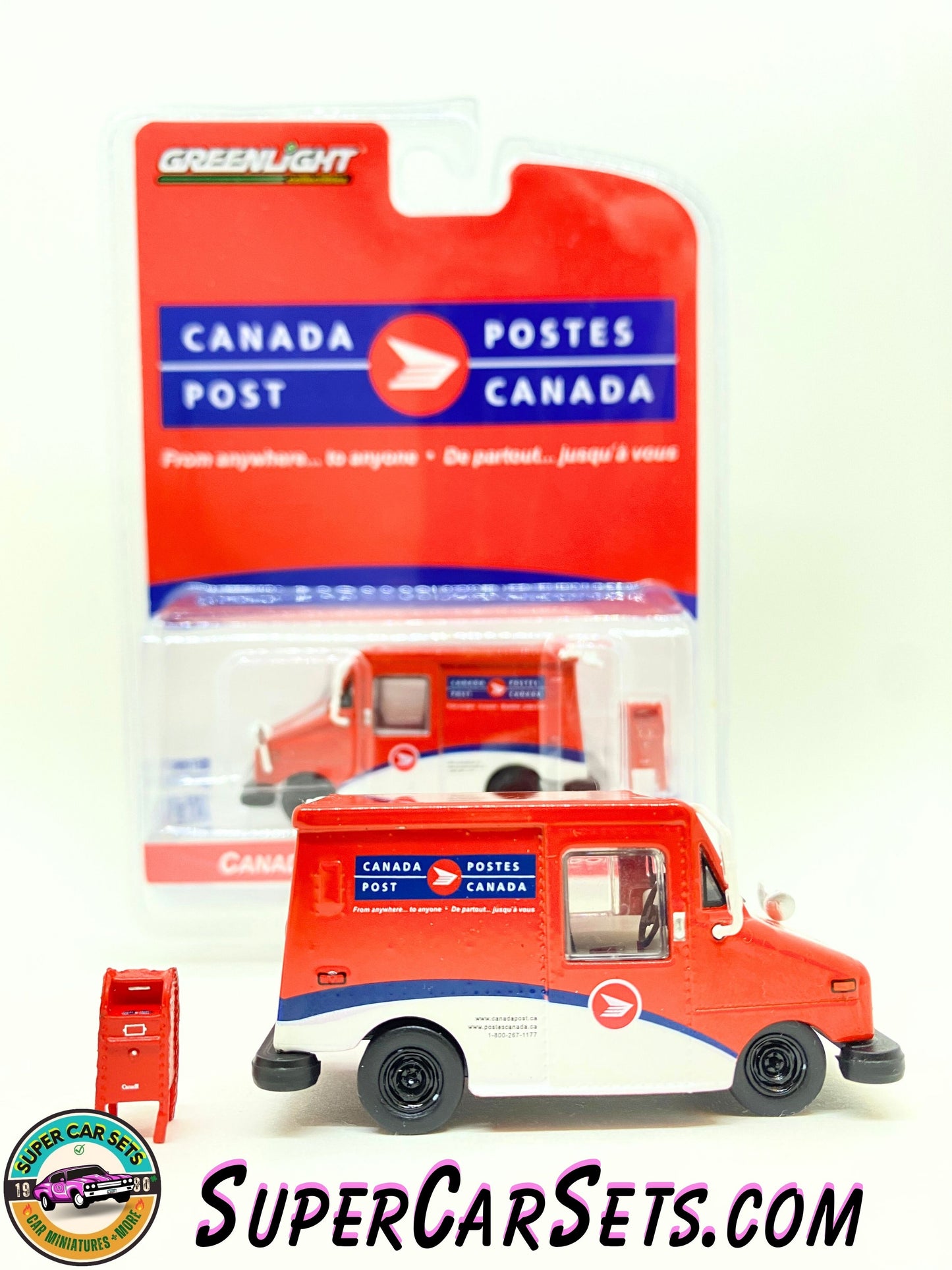 Canada Post LLV with Mailbox made by Greenlight