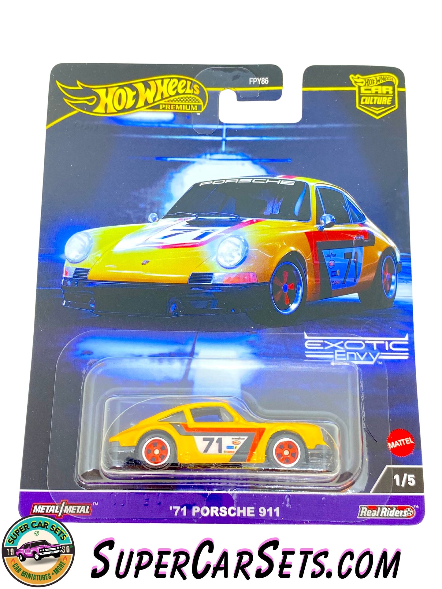 71 Porsche 911 - Hot Wheels Exotic Envy 2024 (1/5)