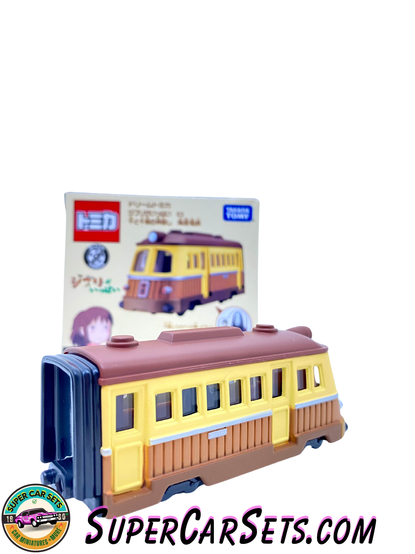 Tomica - Ghibli - Spirited Away (Sen to Chihiro no Kamikakushi) - Umihara Electric Railway Mini Car Toy (box slightly bent)