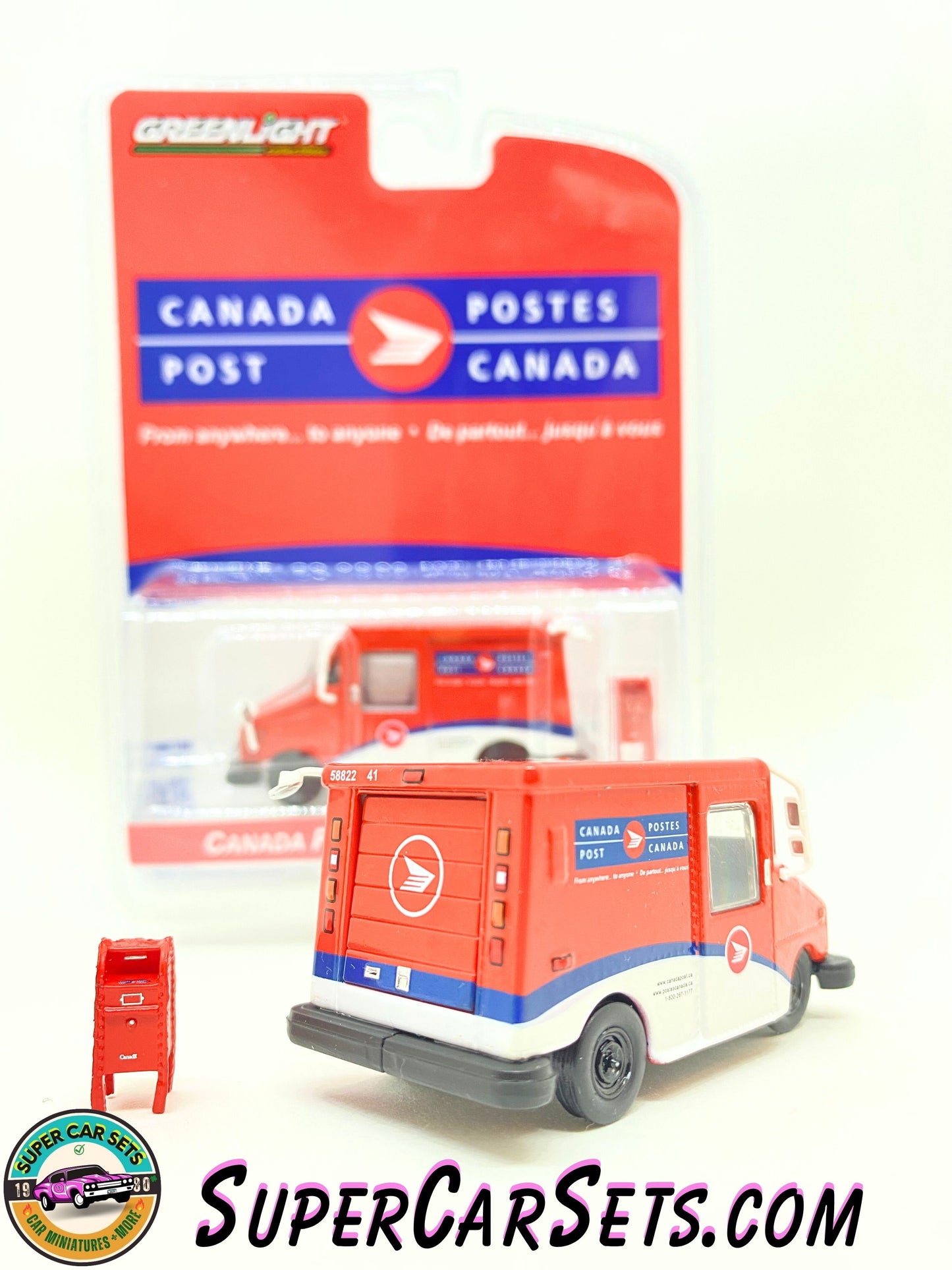 Canada Post LLV with Mailbox made by Greenlight