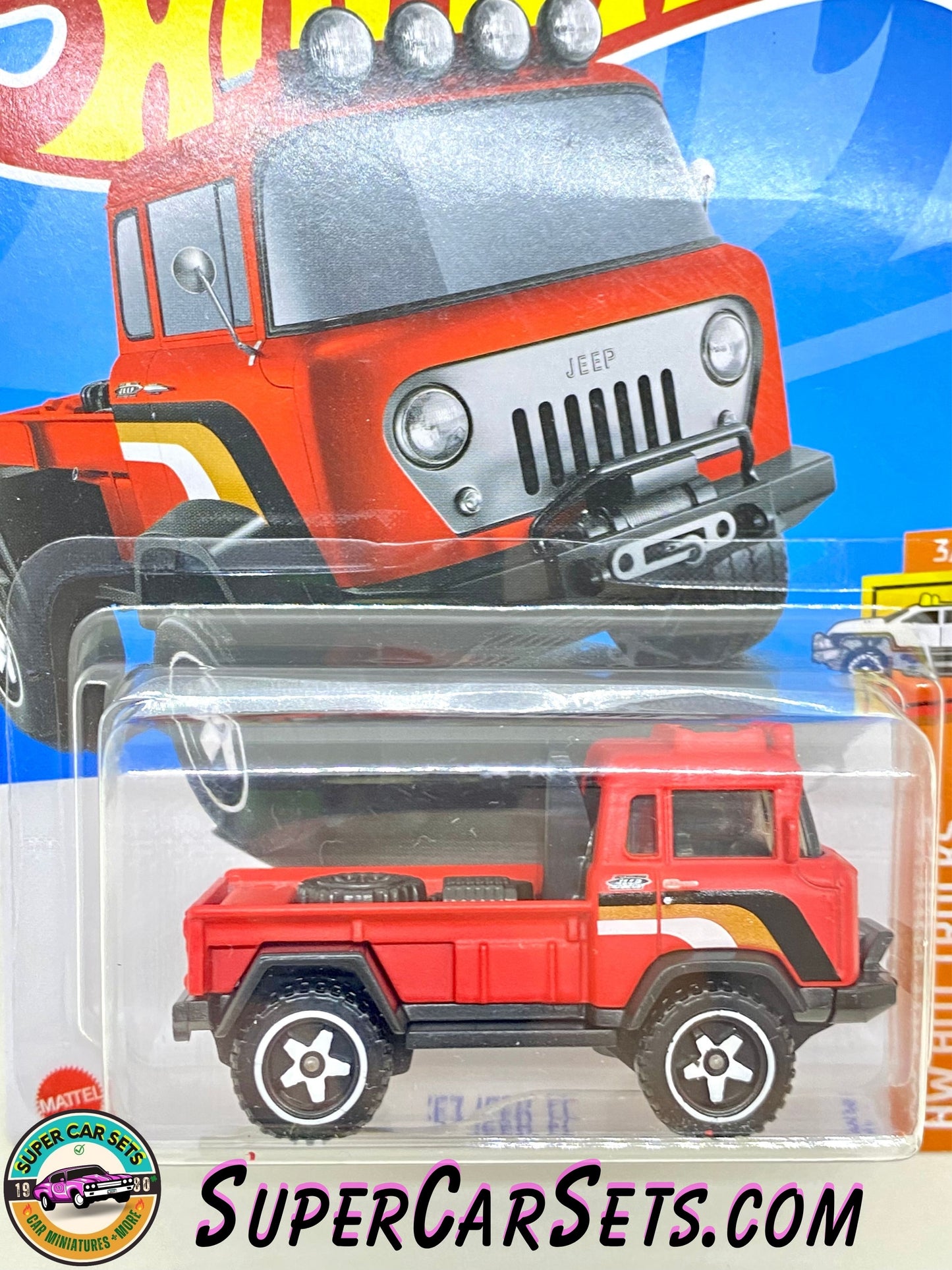 57 Jeep FC (red colour) - Hot Wheels HW Hot Trucks 2024 (3/10) (68/250)