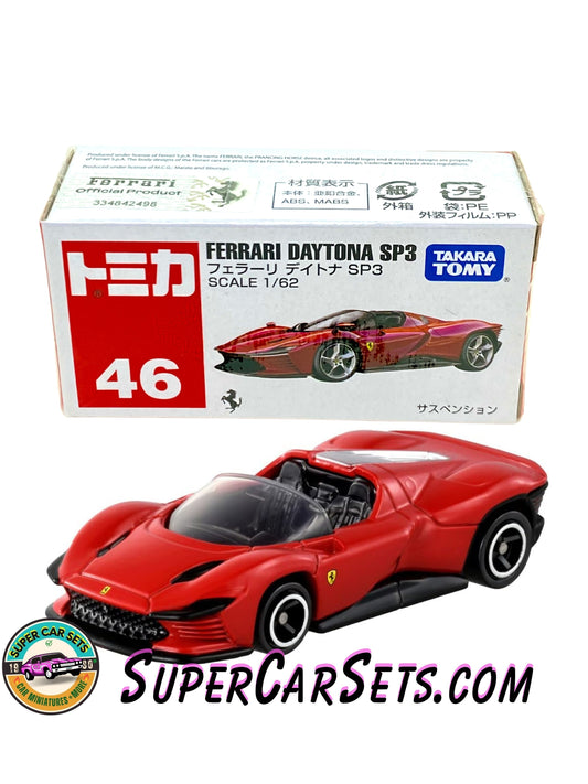 Ferrari Daytona SP3 (1:62 scale) - Tomica (#46)