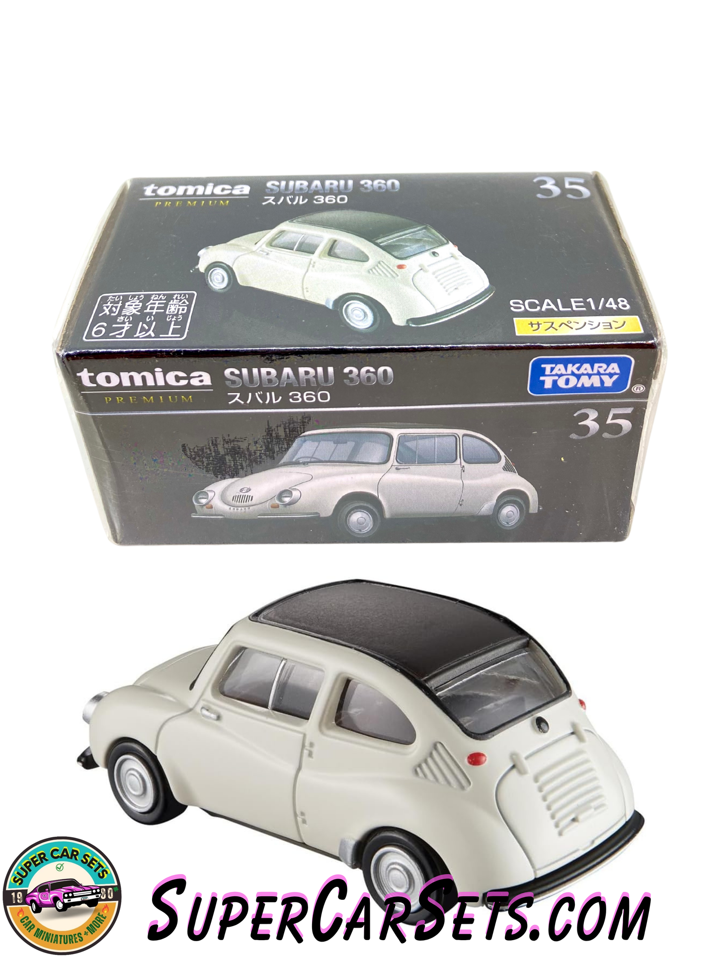 Tomica Premium - (#35) Subaru 360 (1:48 scale)