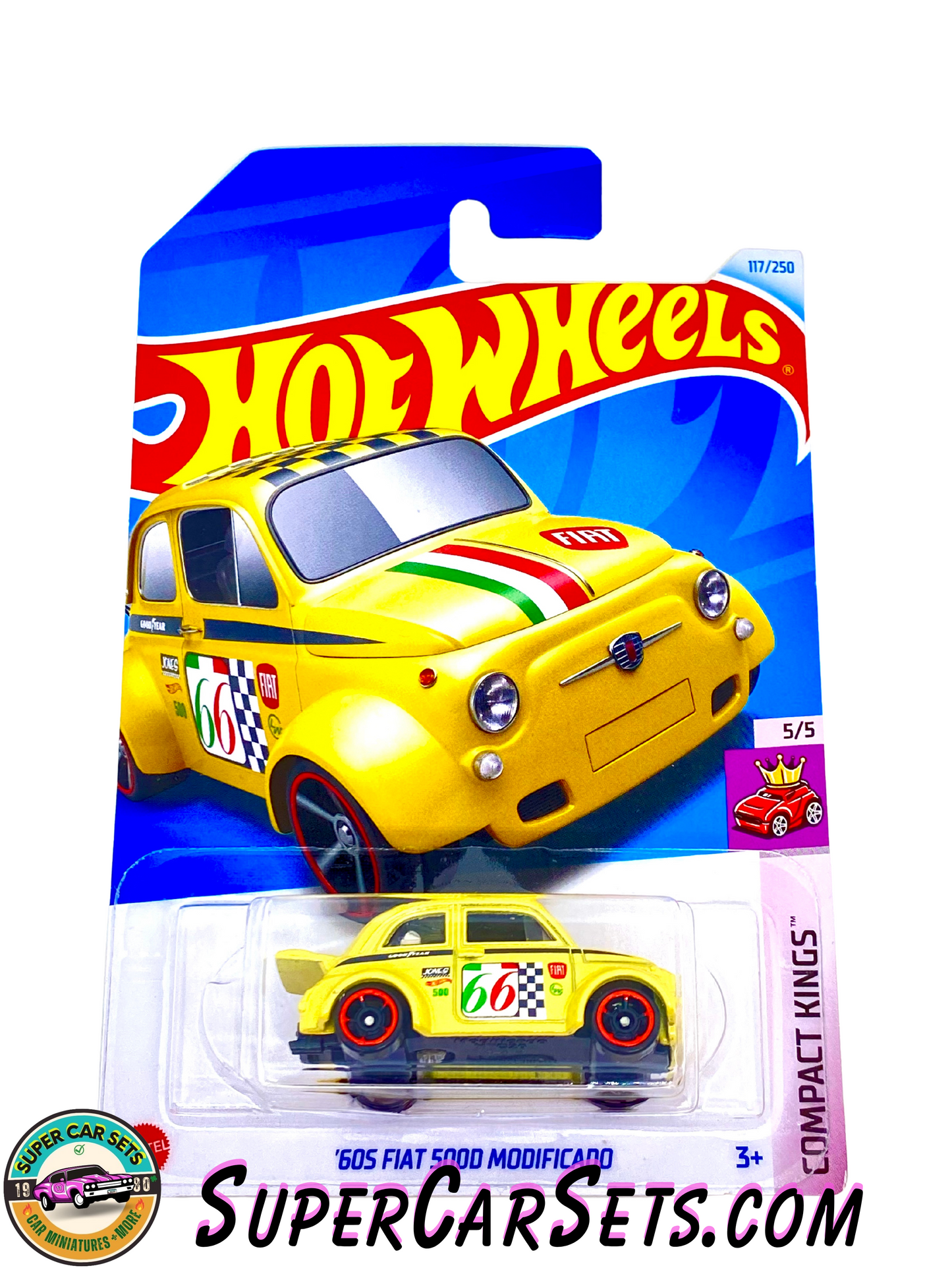 60s Fiat 500D Modificado - Hot Wheels Compact Kings 2024 (5/5) (117/250)