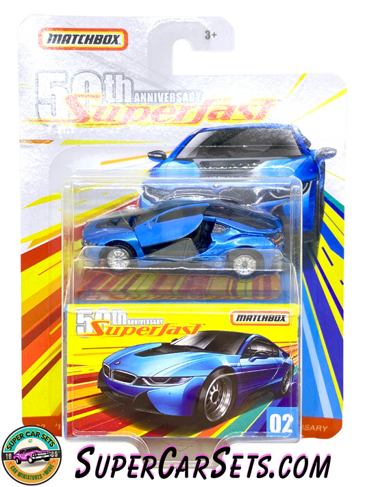 16 BMW i8 - Matchbox 50th Anniversary - Superfast #02