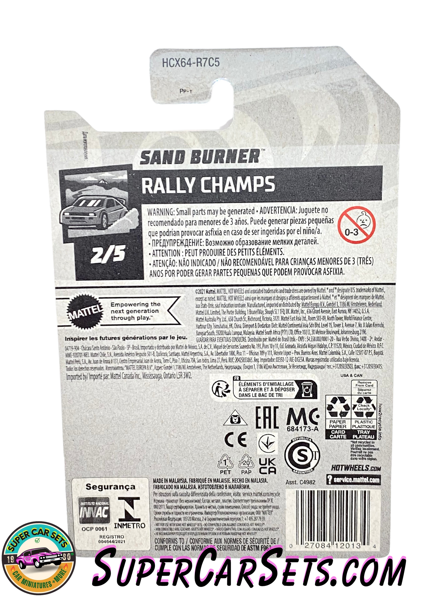 Sand Burner - Hot Wheels - Mainline - Rally Champs - 2023 (2/5) (195/250)